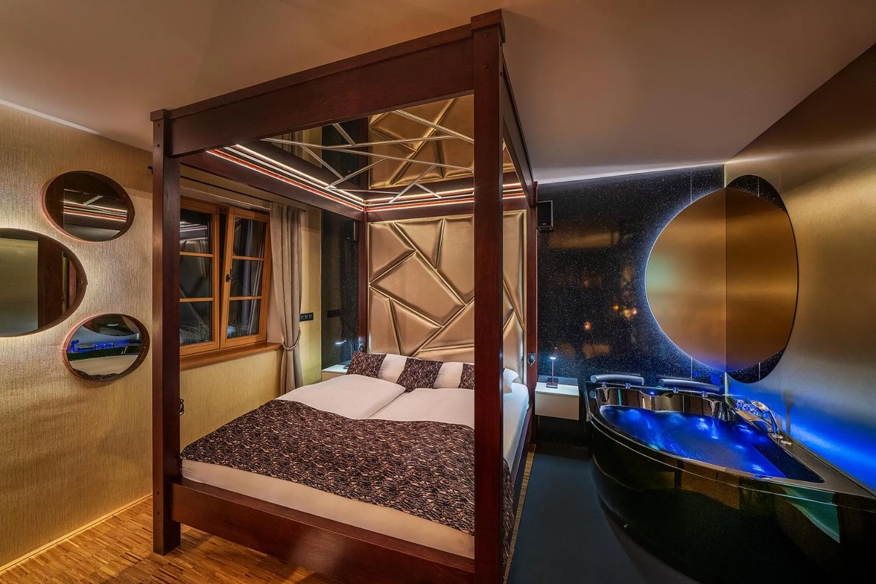 Bed in Hotel Bílý jednorožec