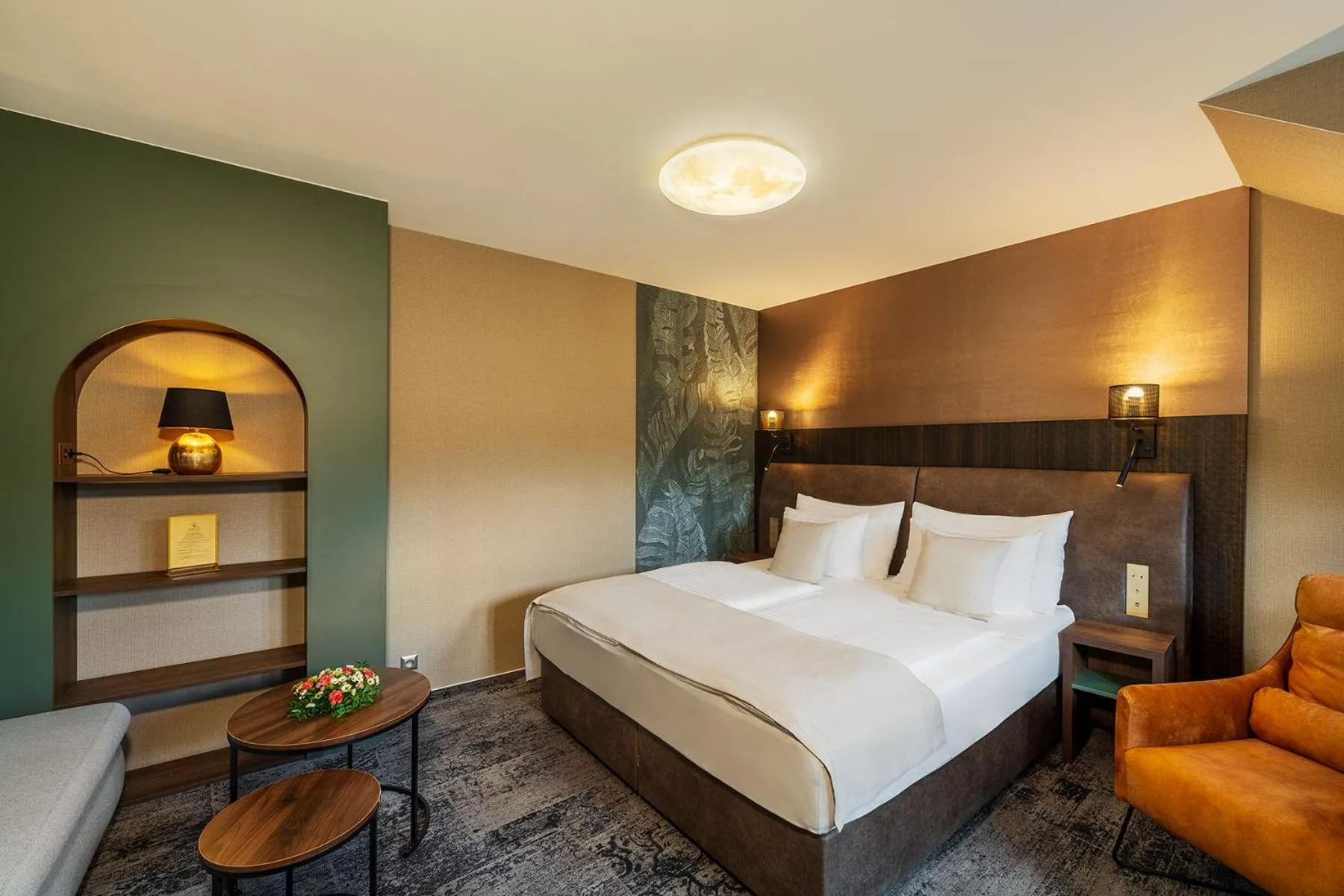 Bed in Hotel Bílý jednorožec