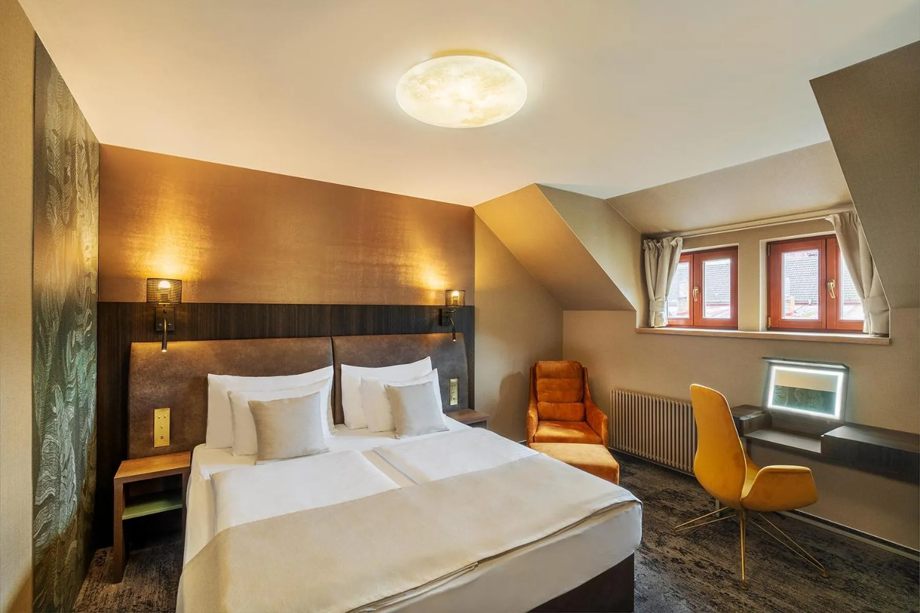 Bed in Hotel Bílý jednorožec
