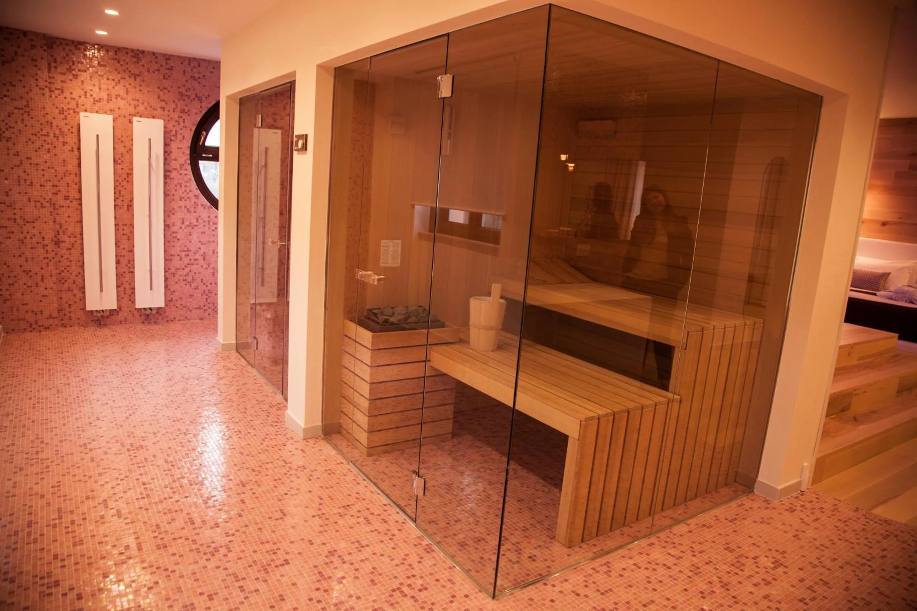 Sauna in Astrea Wellness & Spa