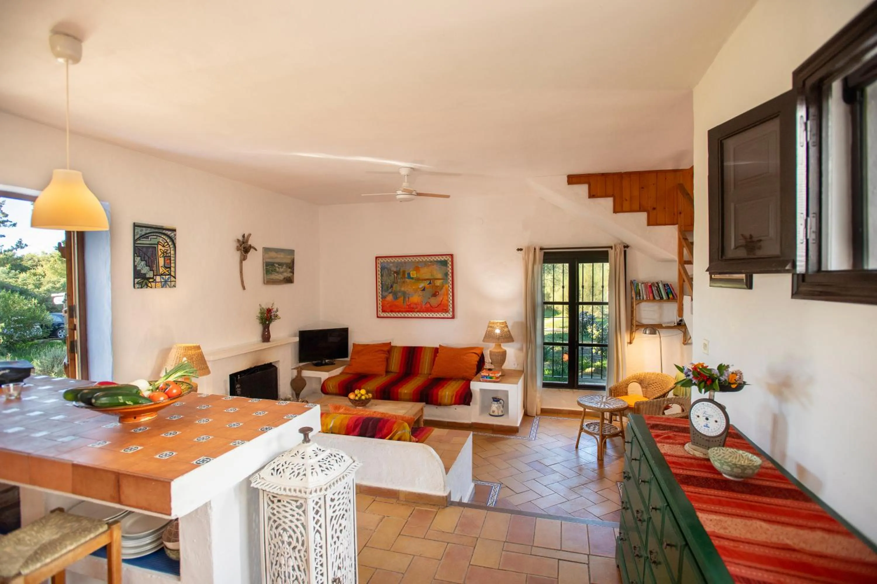Living room in Casas Karen