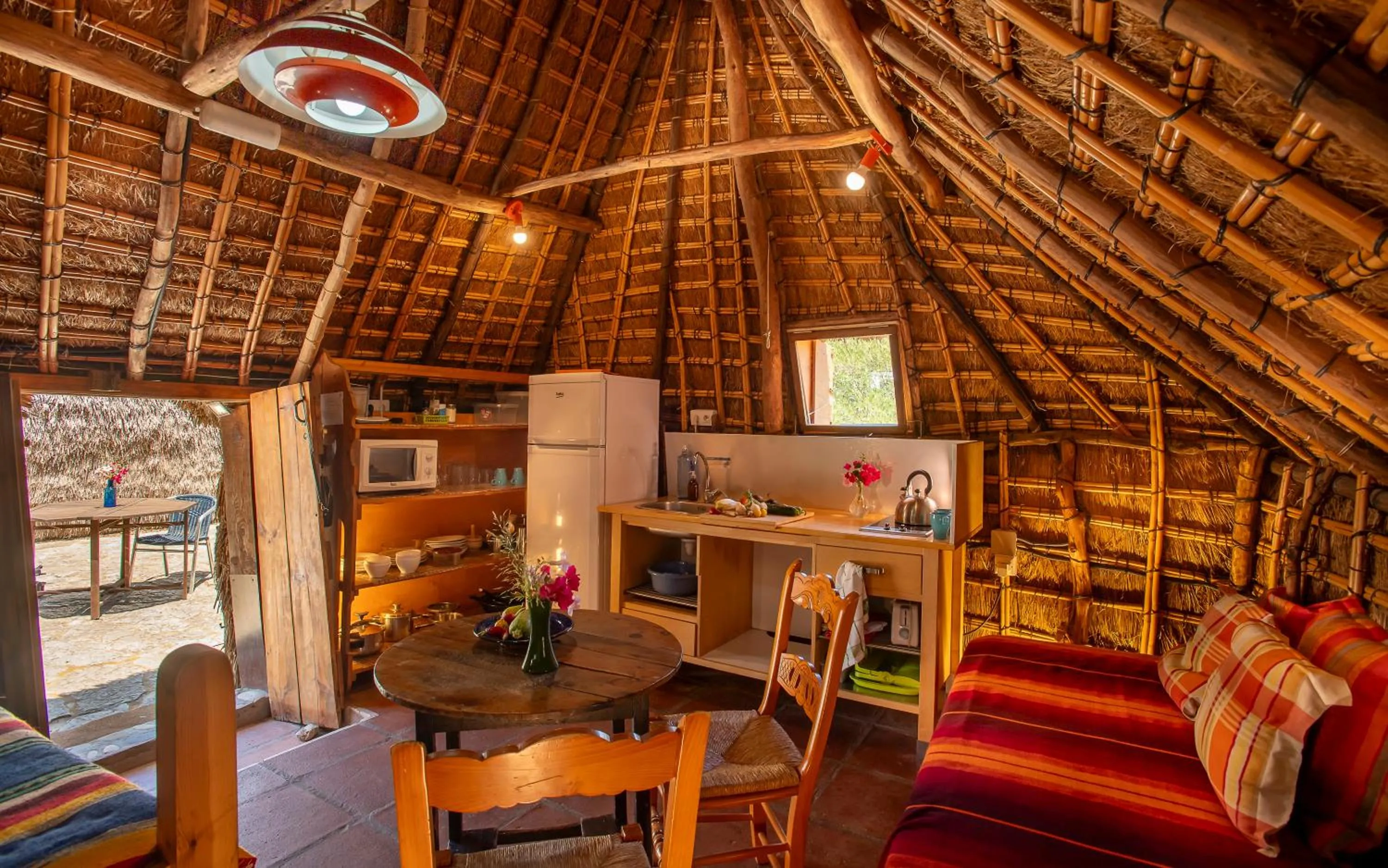 Kitchen or kitchenette in Casas Karen