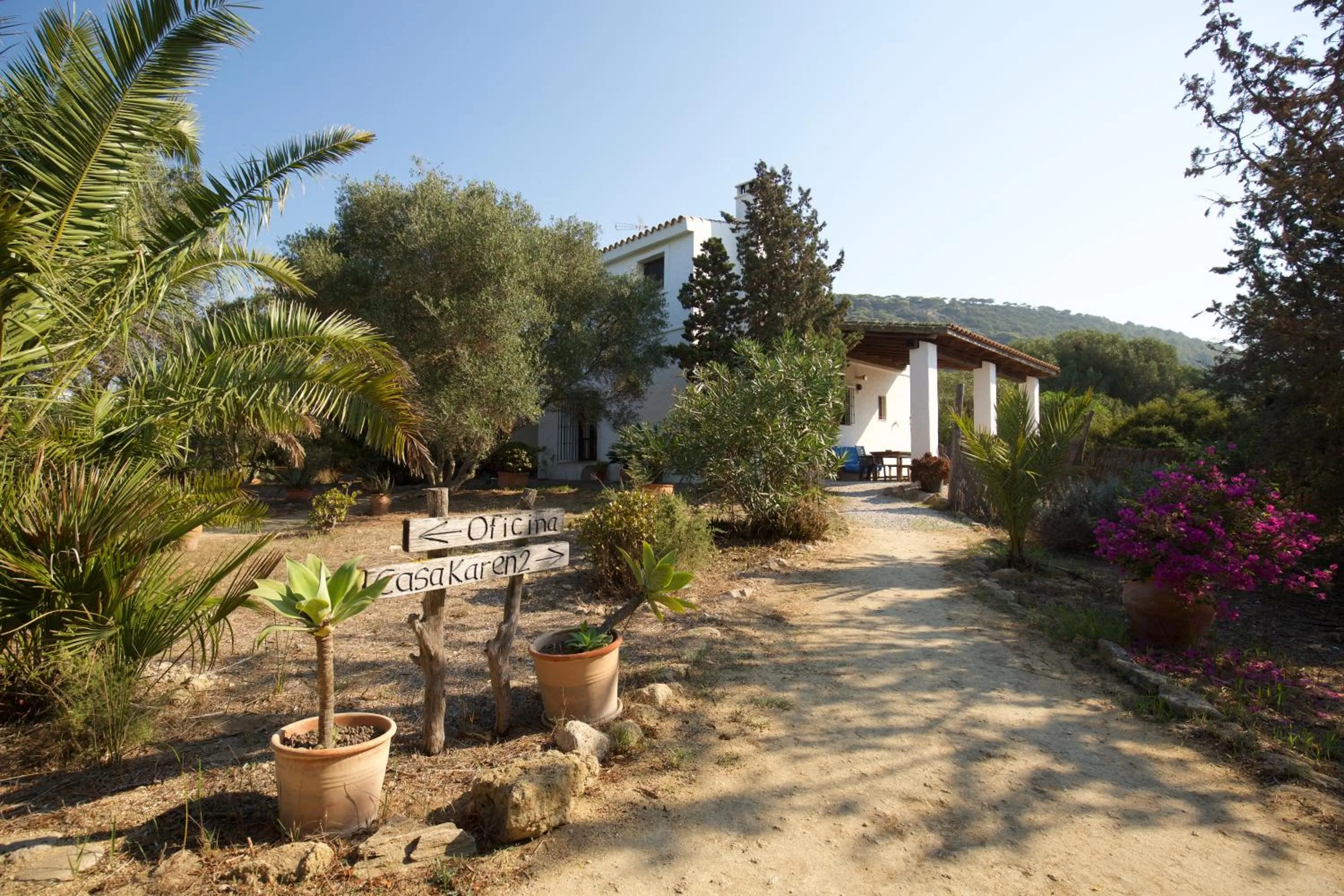 Natural landscape in Casas Karen