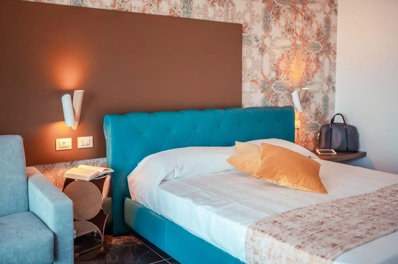 Bed in Nautilus Hotel