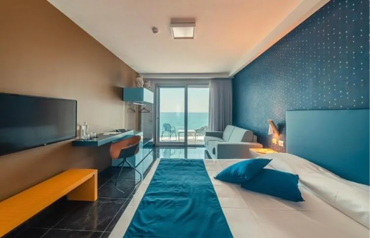 Bed in Nautilus Hotel