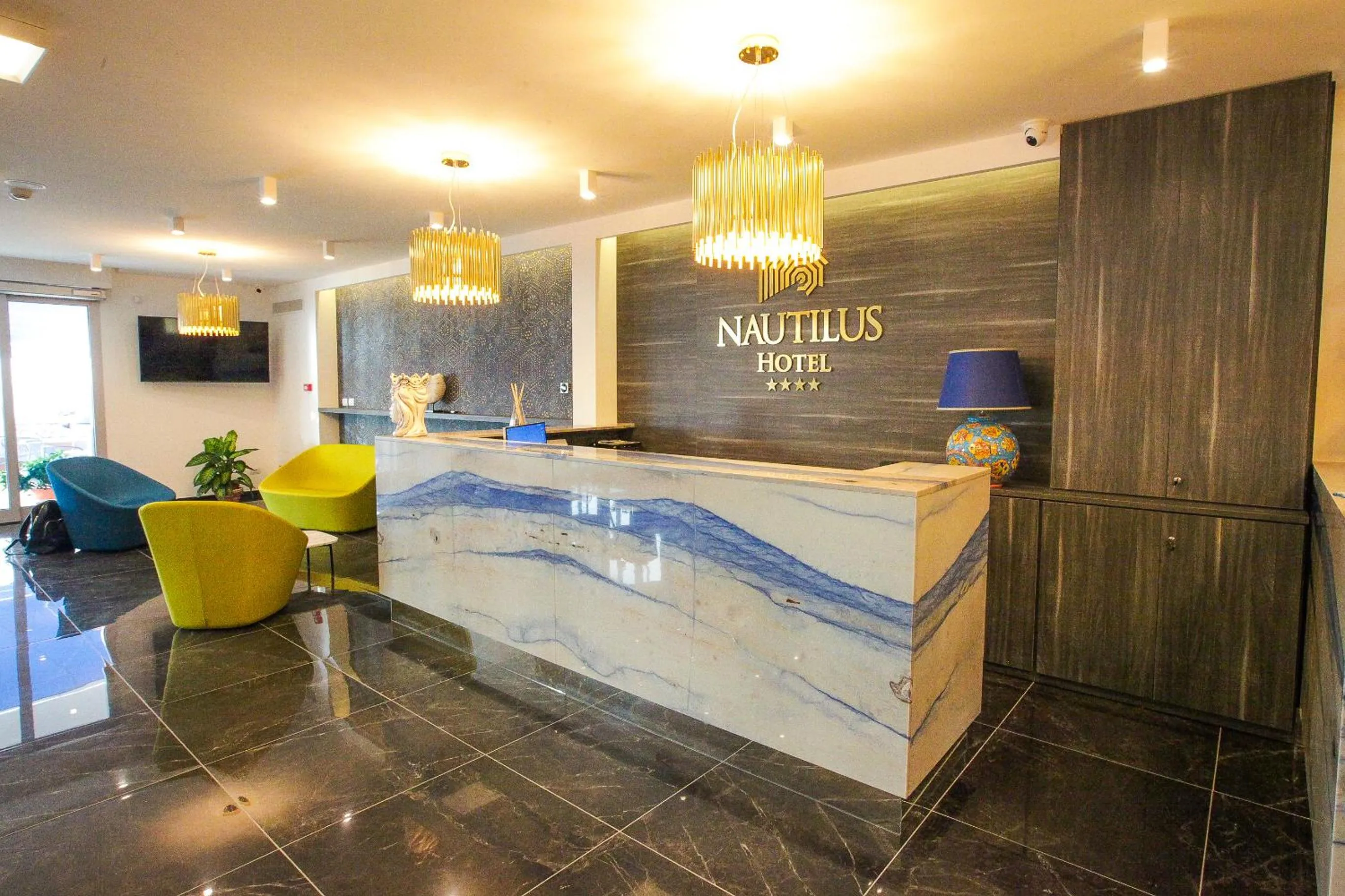 Lobby or reception in Nautilus Hotel