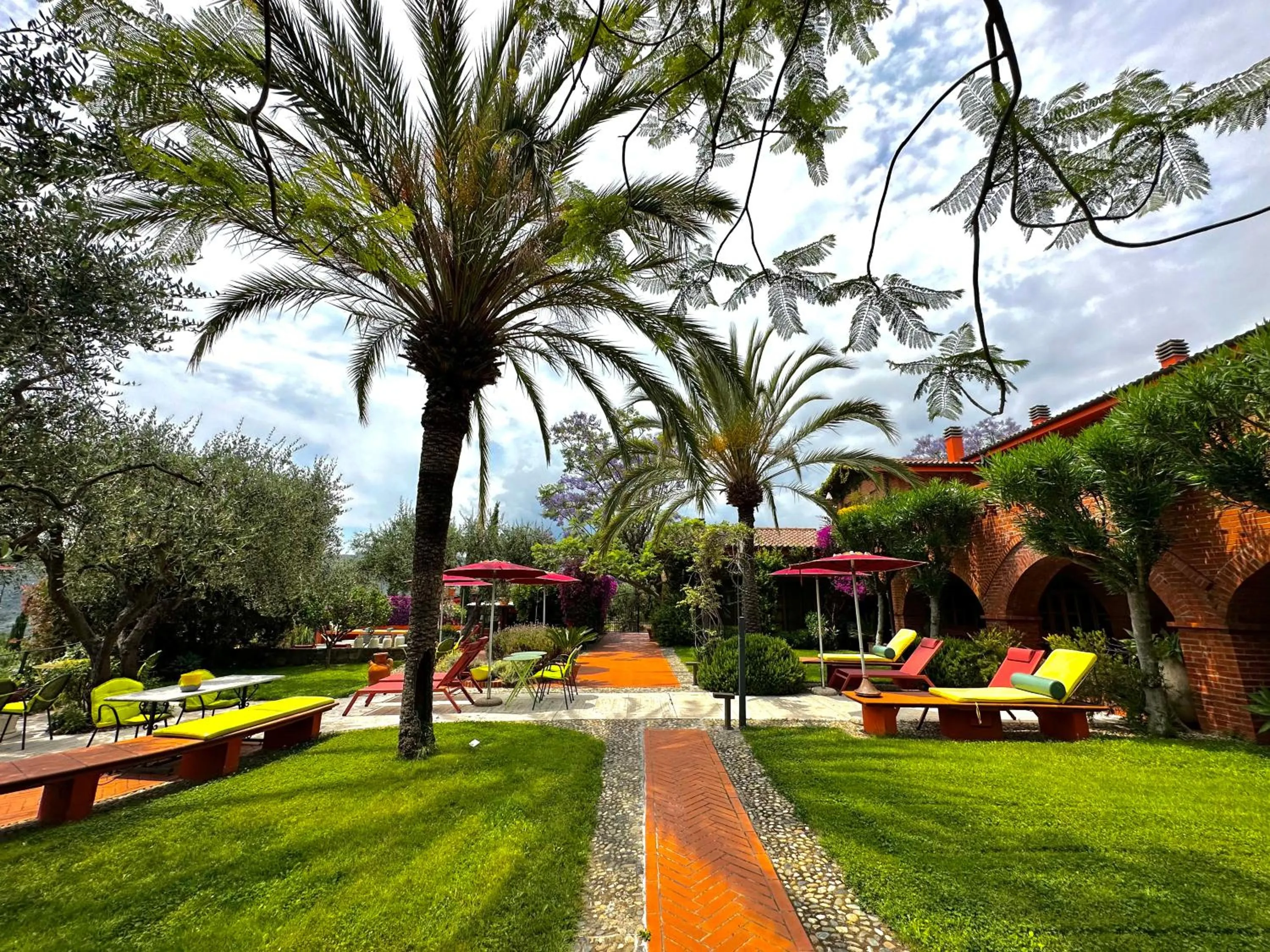 Garden in Relais San Damian