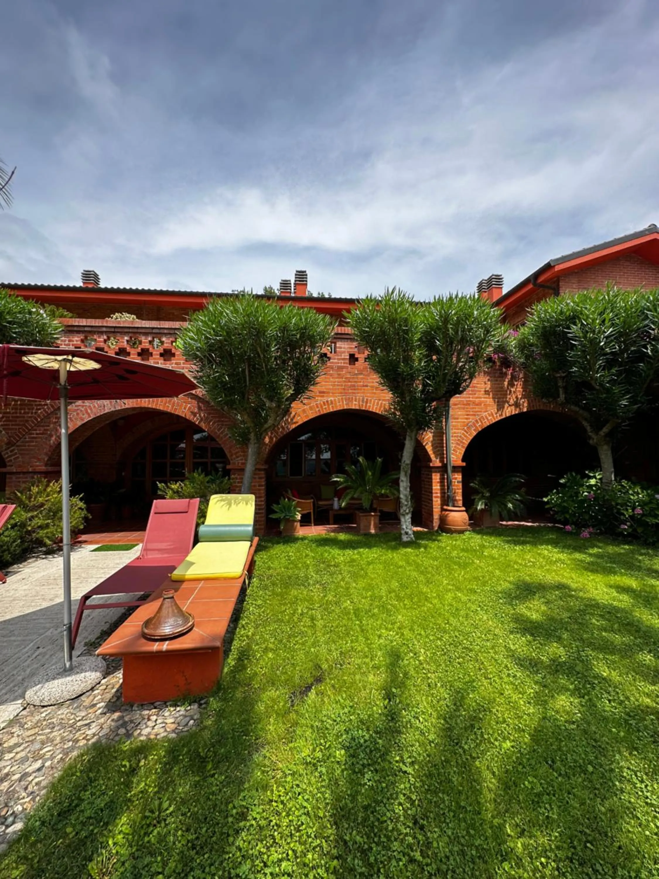 Garden view in Relais San Damian