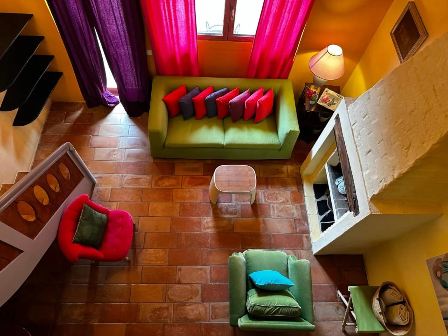 Living room in Relais San Damian