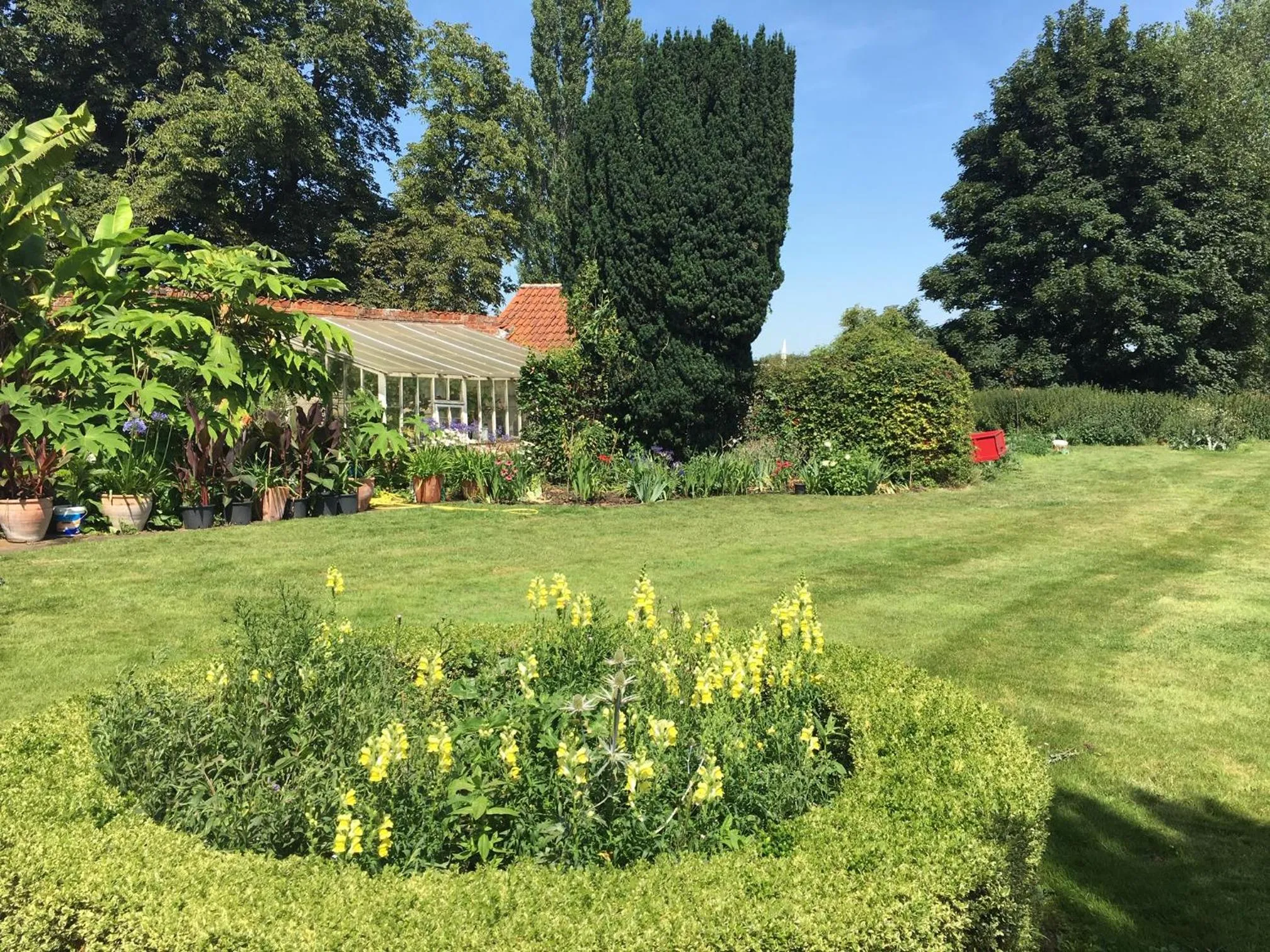 Garden in Marston Hall