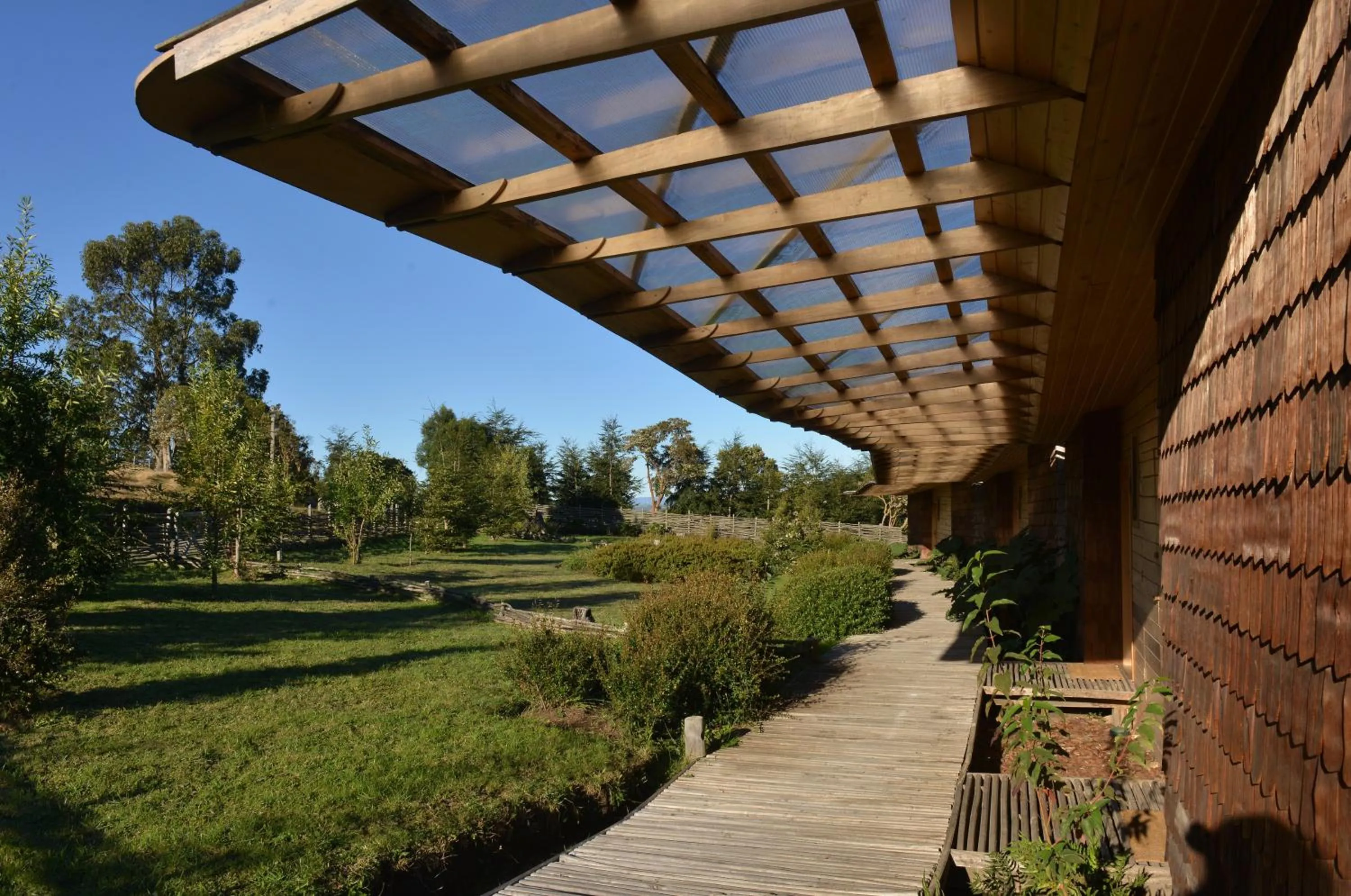 Garden view in OCIO Territorial Hotel