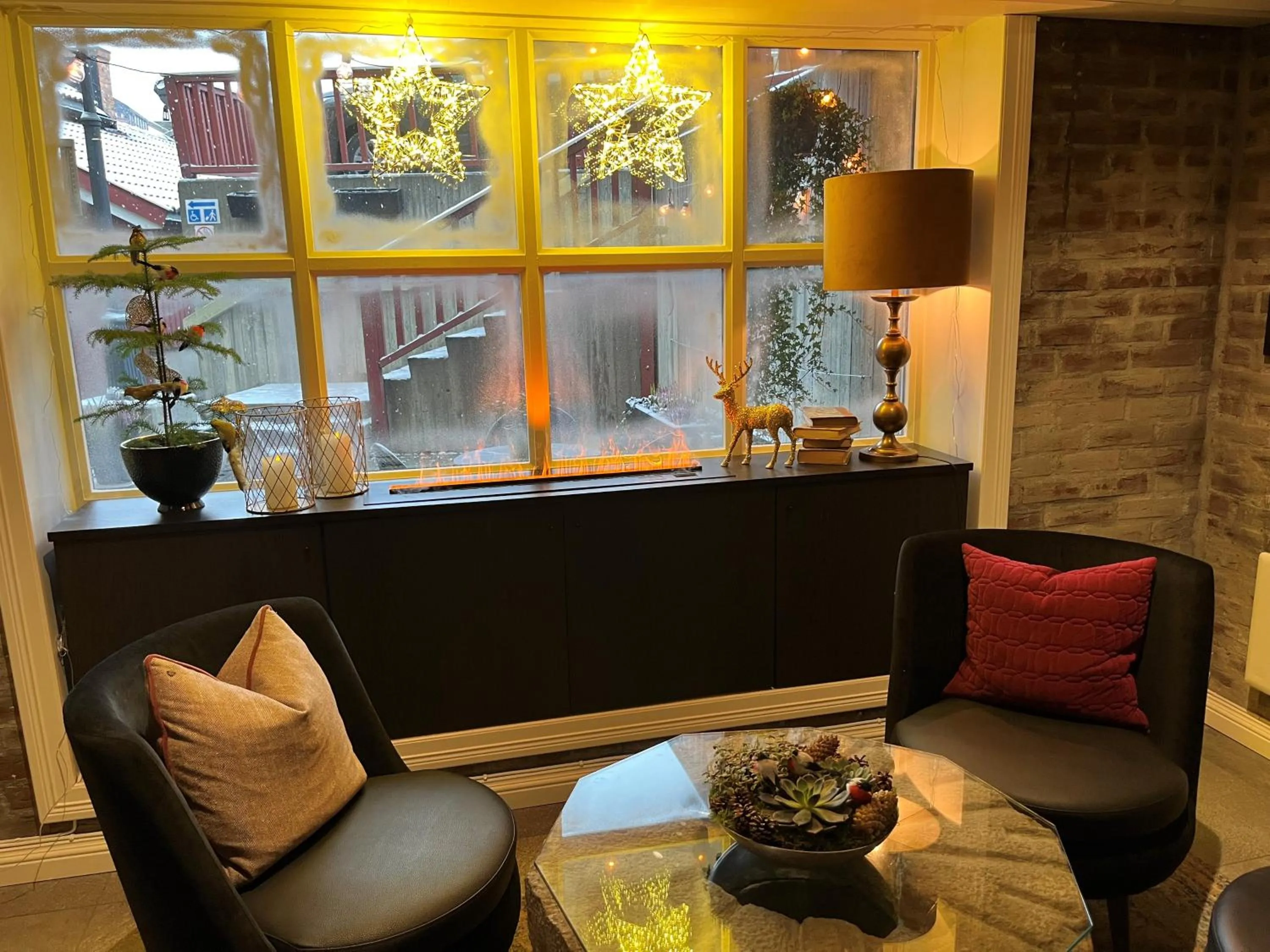 Lobby or reception in Aksjemøllen - by Classic Norway Hotels