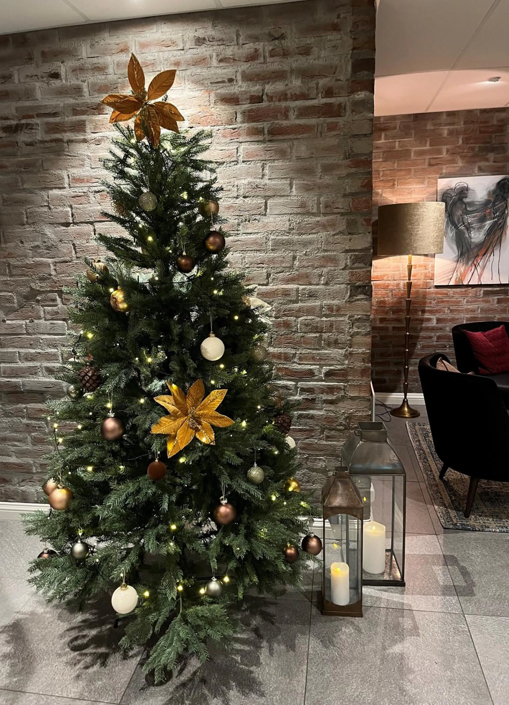 Lobby or reception in Aksjemøllen - by Classic Norway Hotels