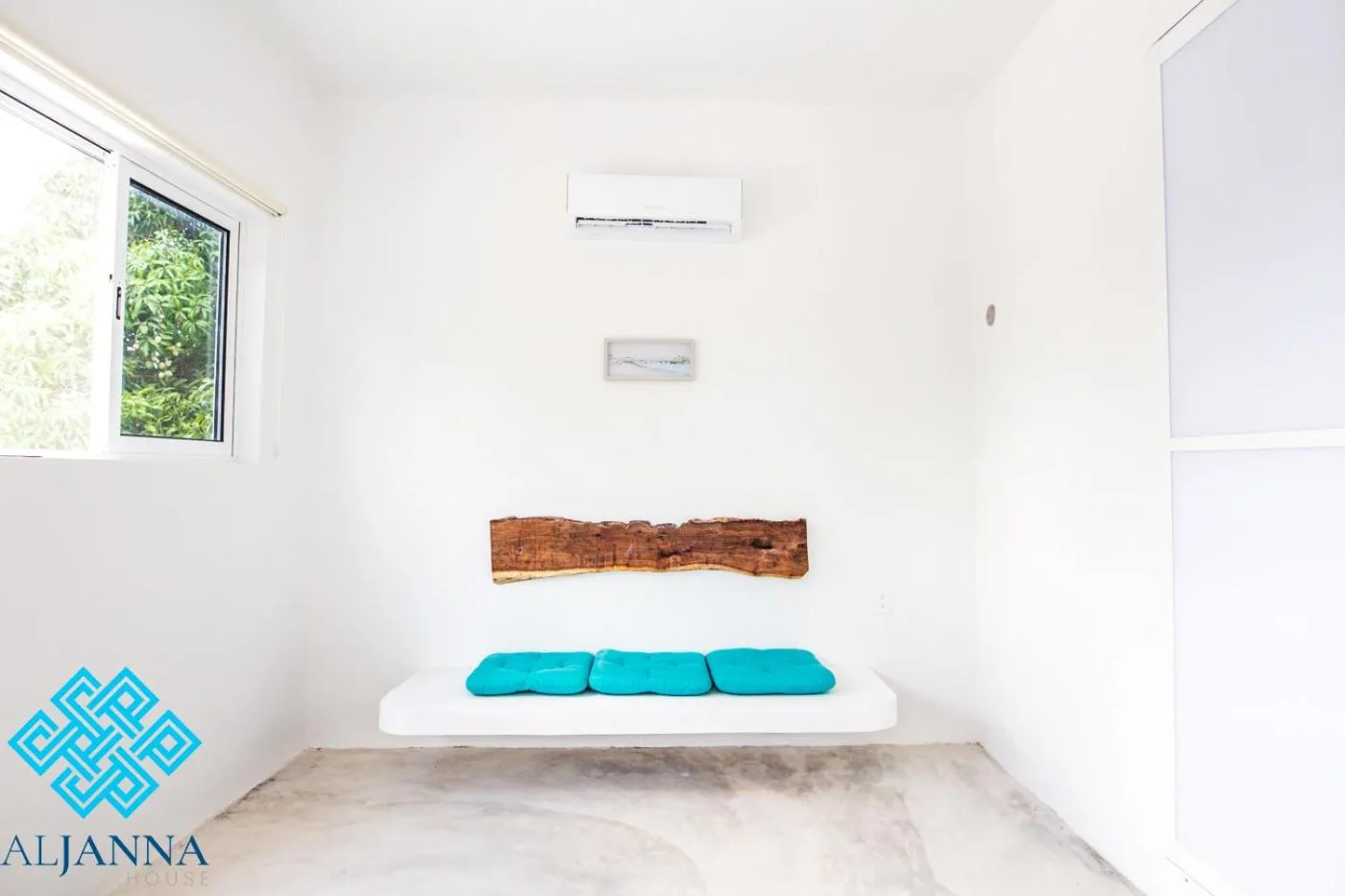 Bedroom in Aljanna House