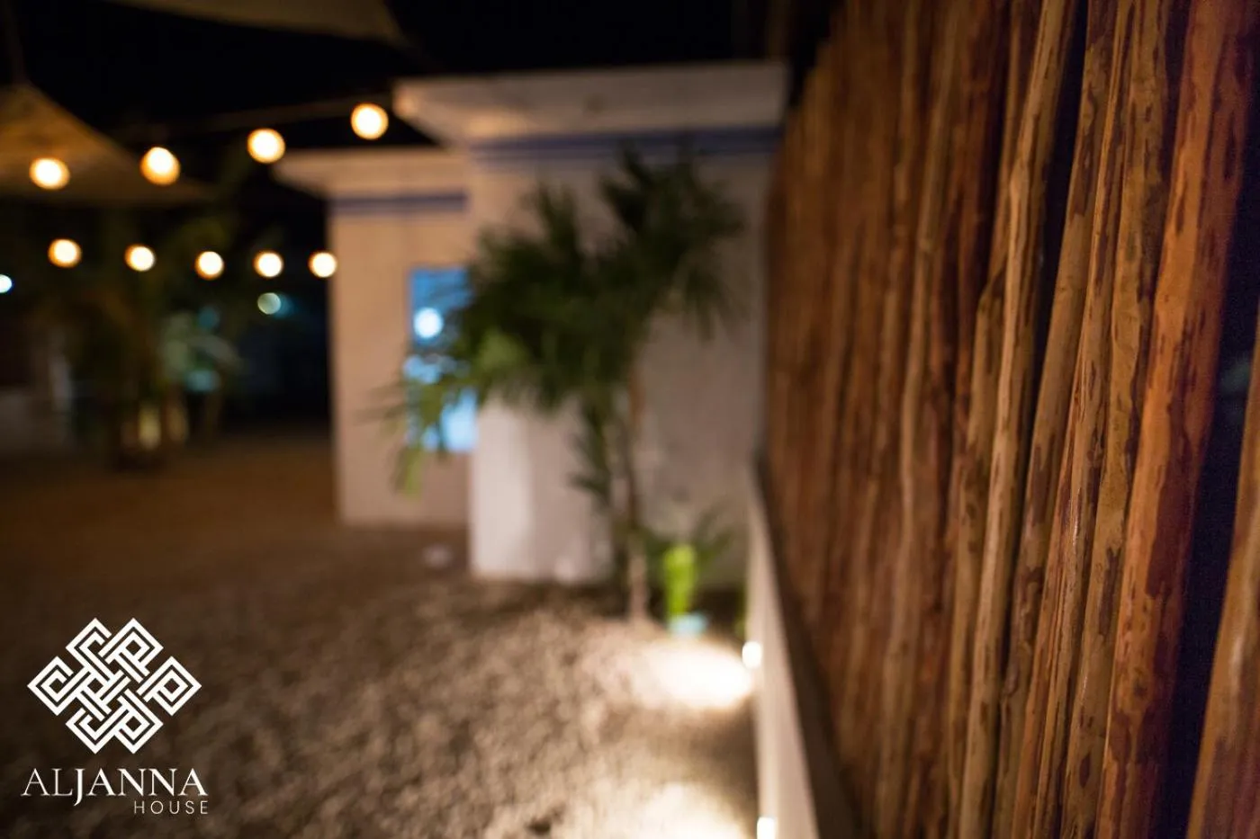 Facade/entrance in Aljanna House