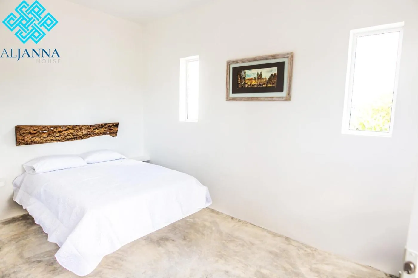 Bedroom, Bed in Aljanna House