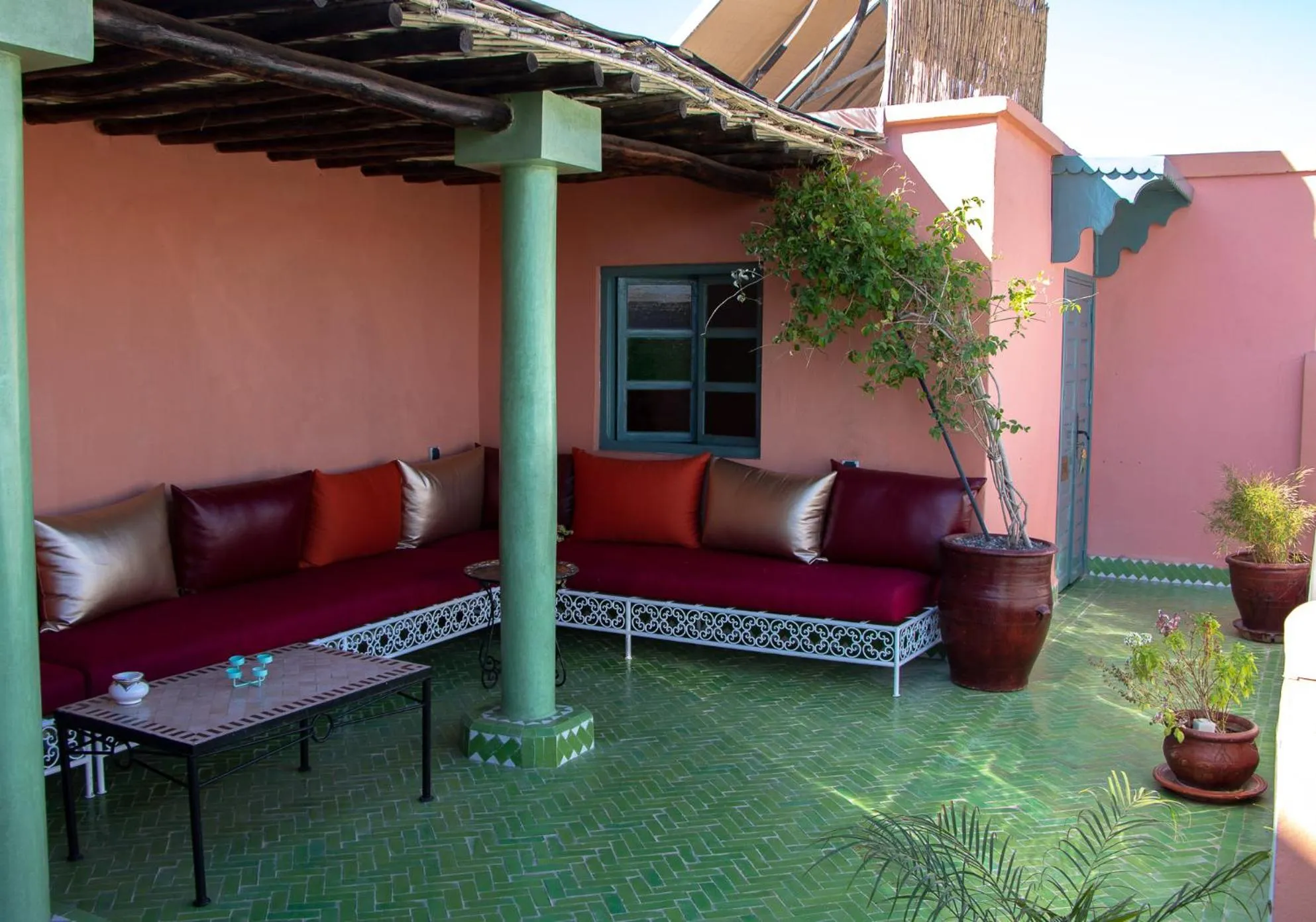 Balcony/Terrace in Riad Orange