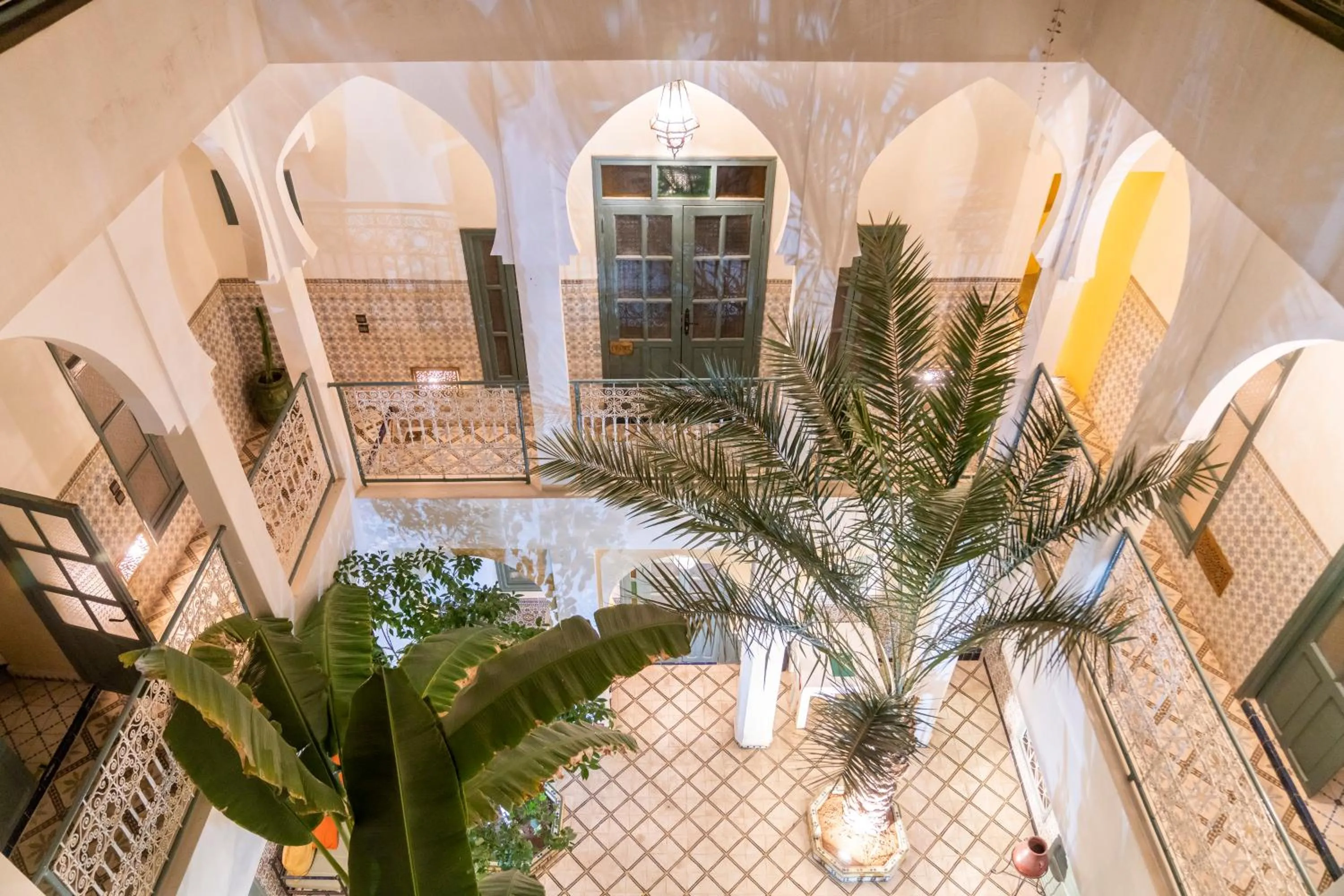 Patio in Riad Orange