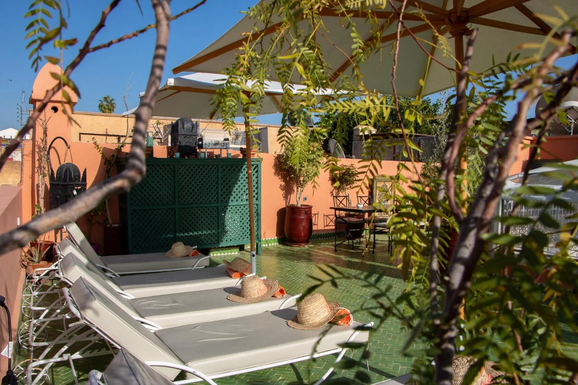 Balcony/Terrace in Riad Orange