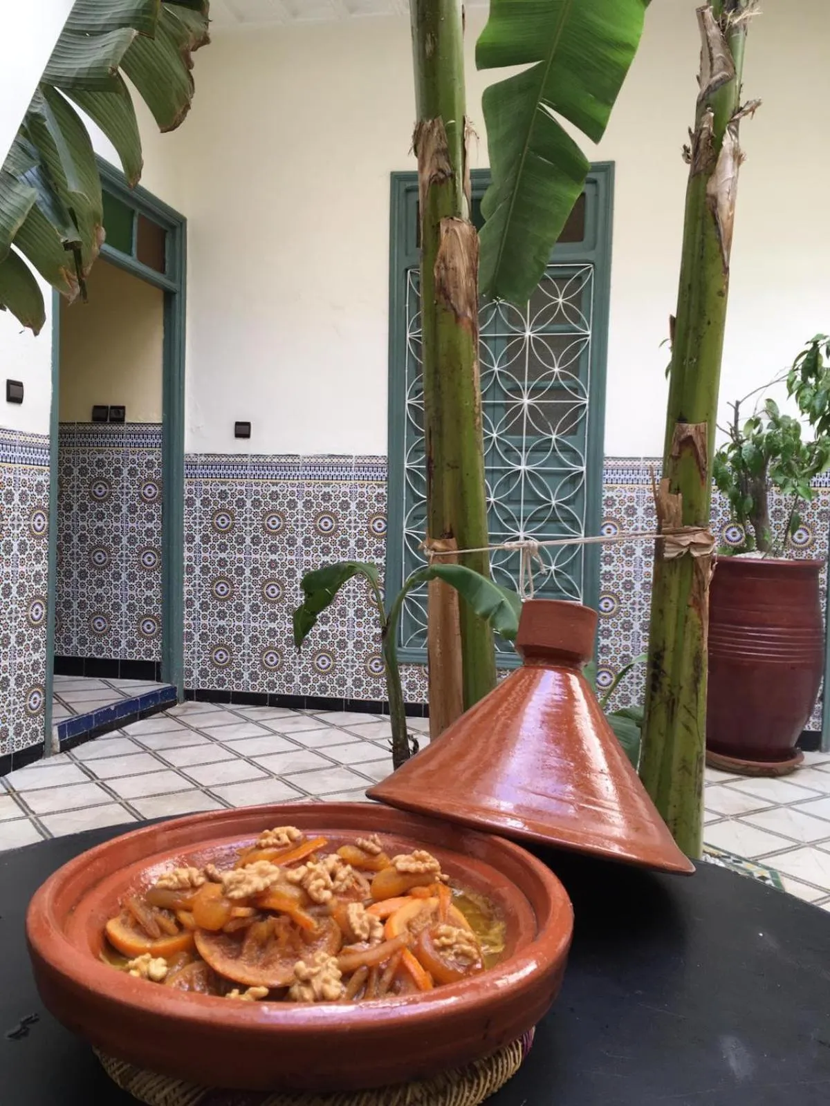 Food and drinks in Riad Orange