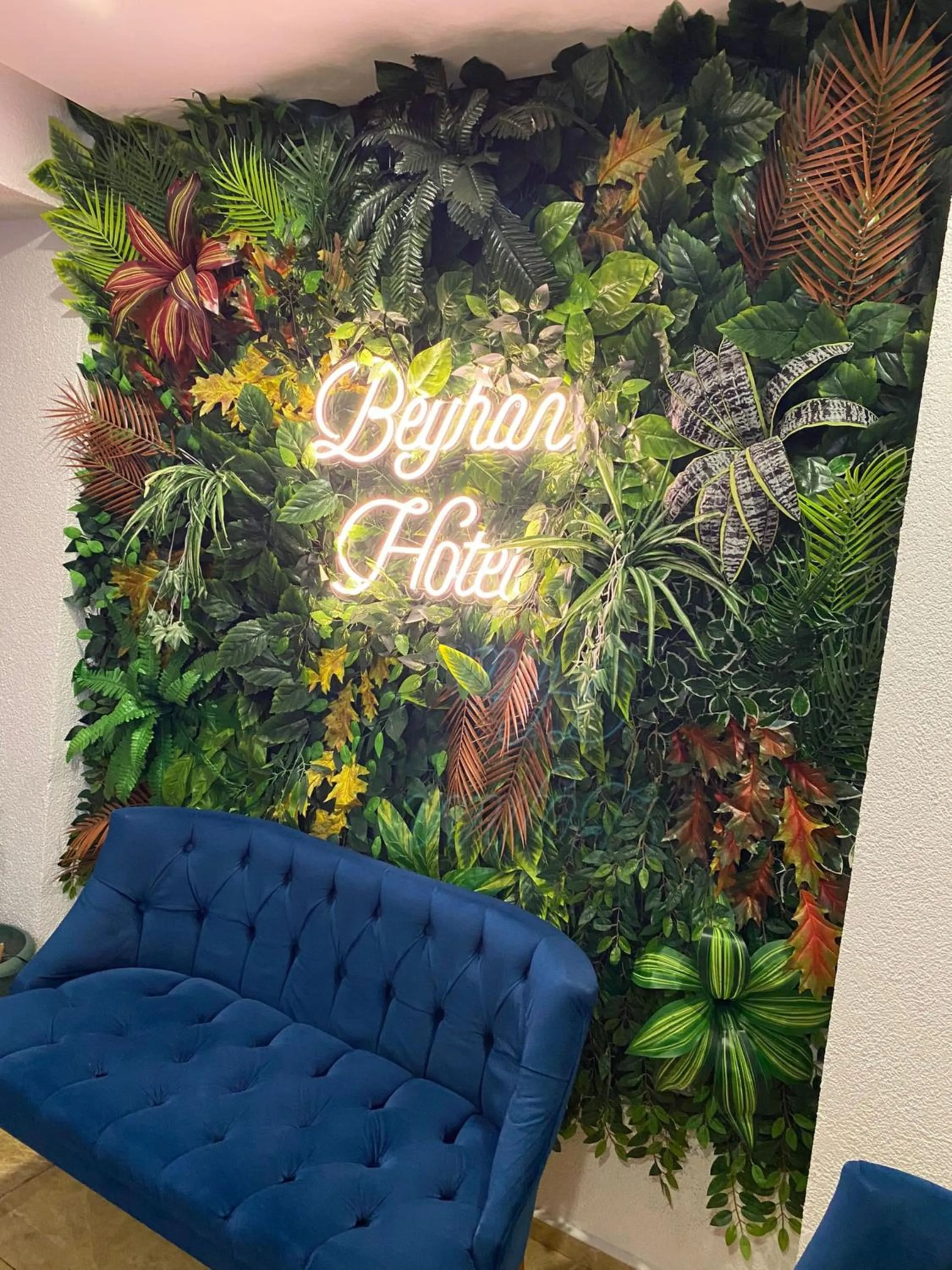 Seating area in Beyhan Hotel