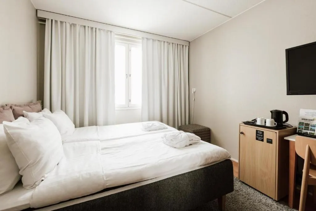 Bed in Hotel Jokipuisto