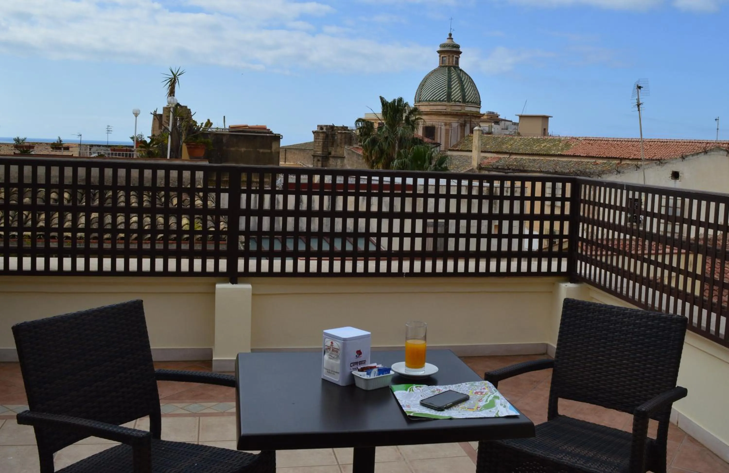 Balcony/Terrace in Vittorio Emanuele Boutique Hotel
