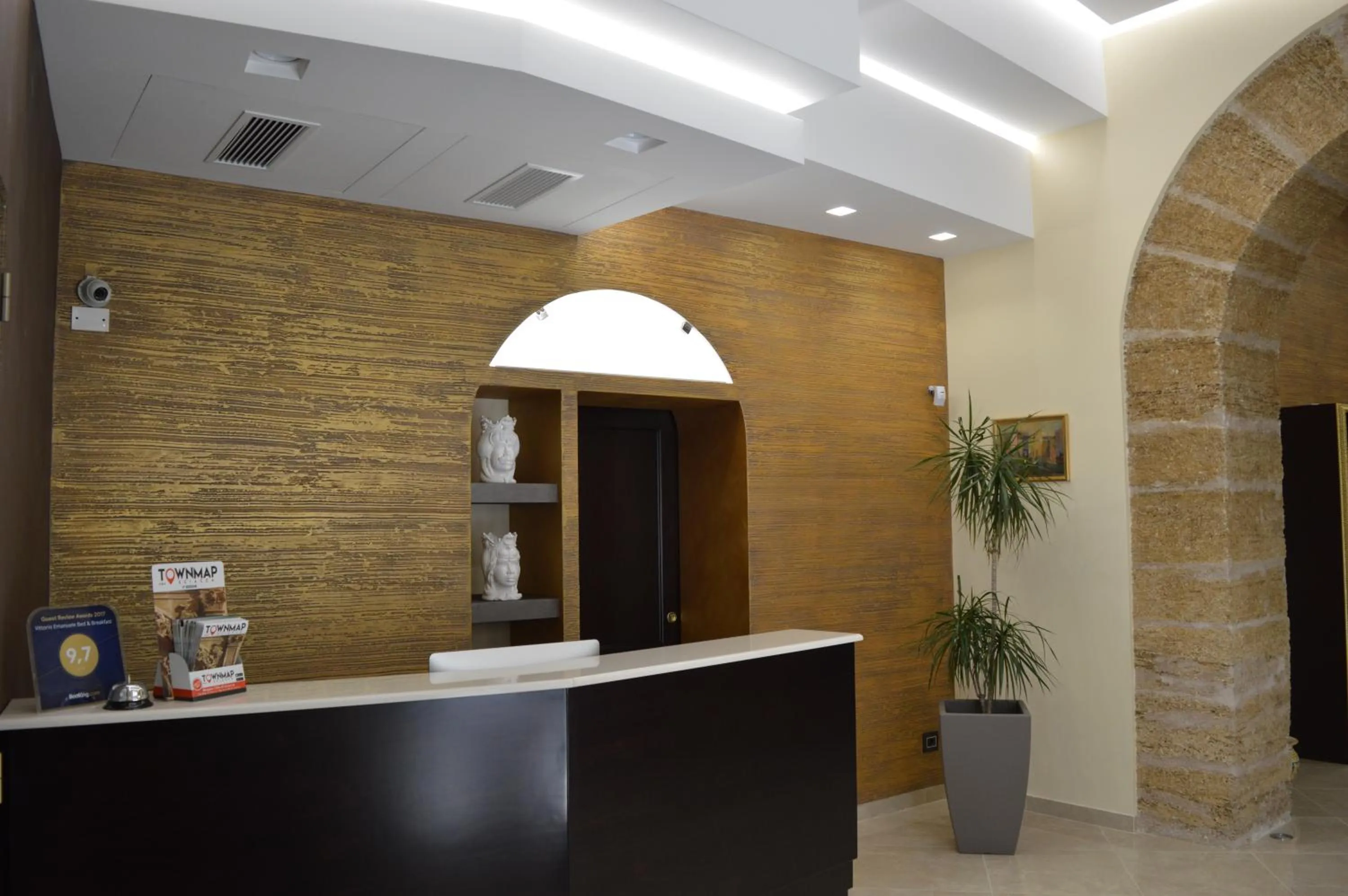 Living room in Vittorio Emanuele Boutique Hotel