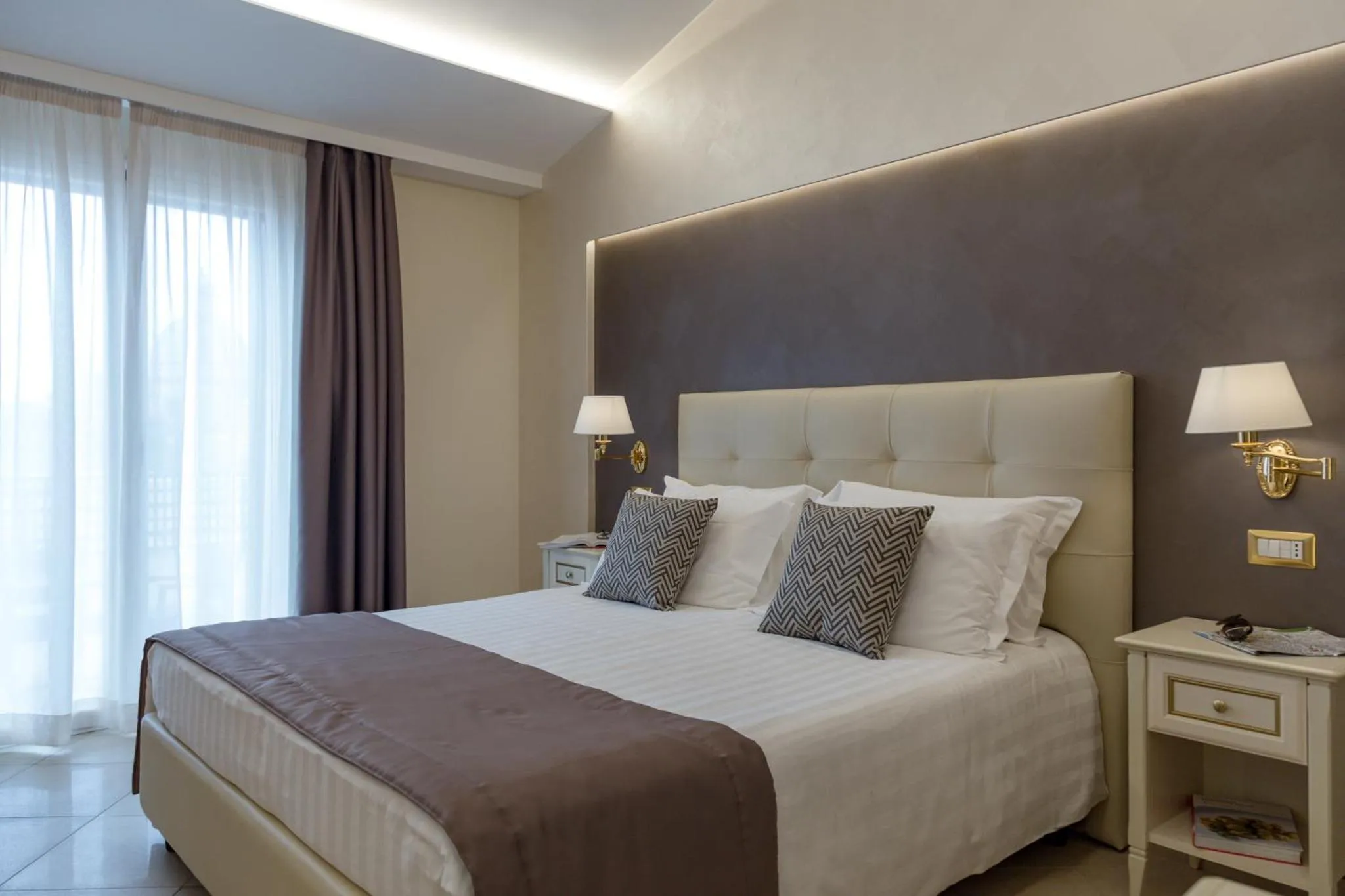 Bedroom, Bed in Vittorio Emanuele Boutique Hotel