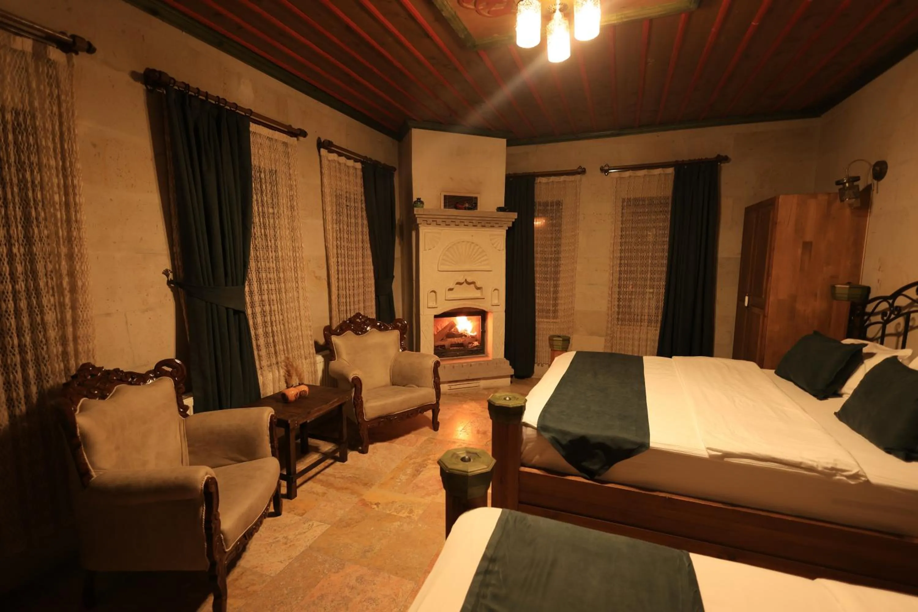 Bed in Katapa Stone House