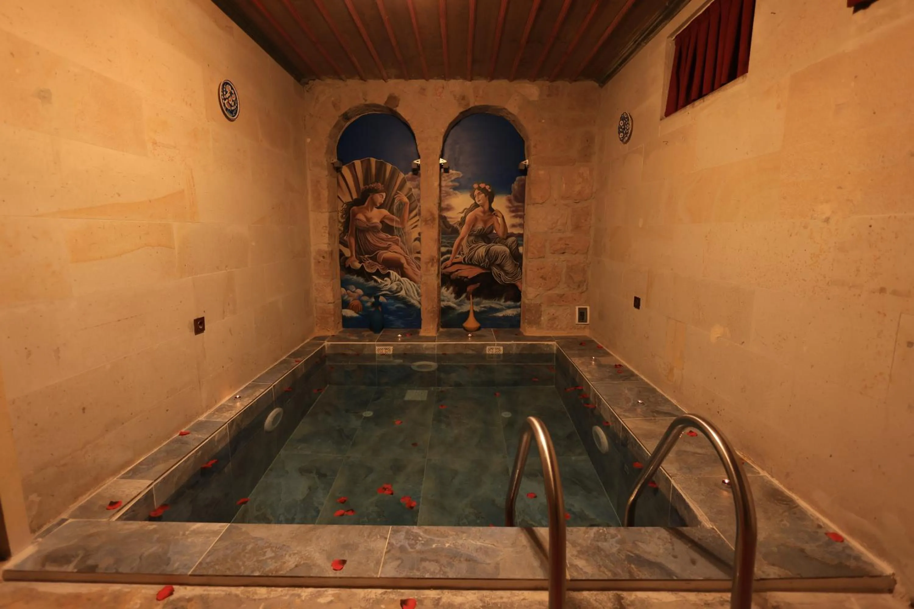 Pool view in Katapa Stone House