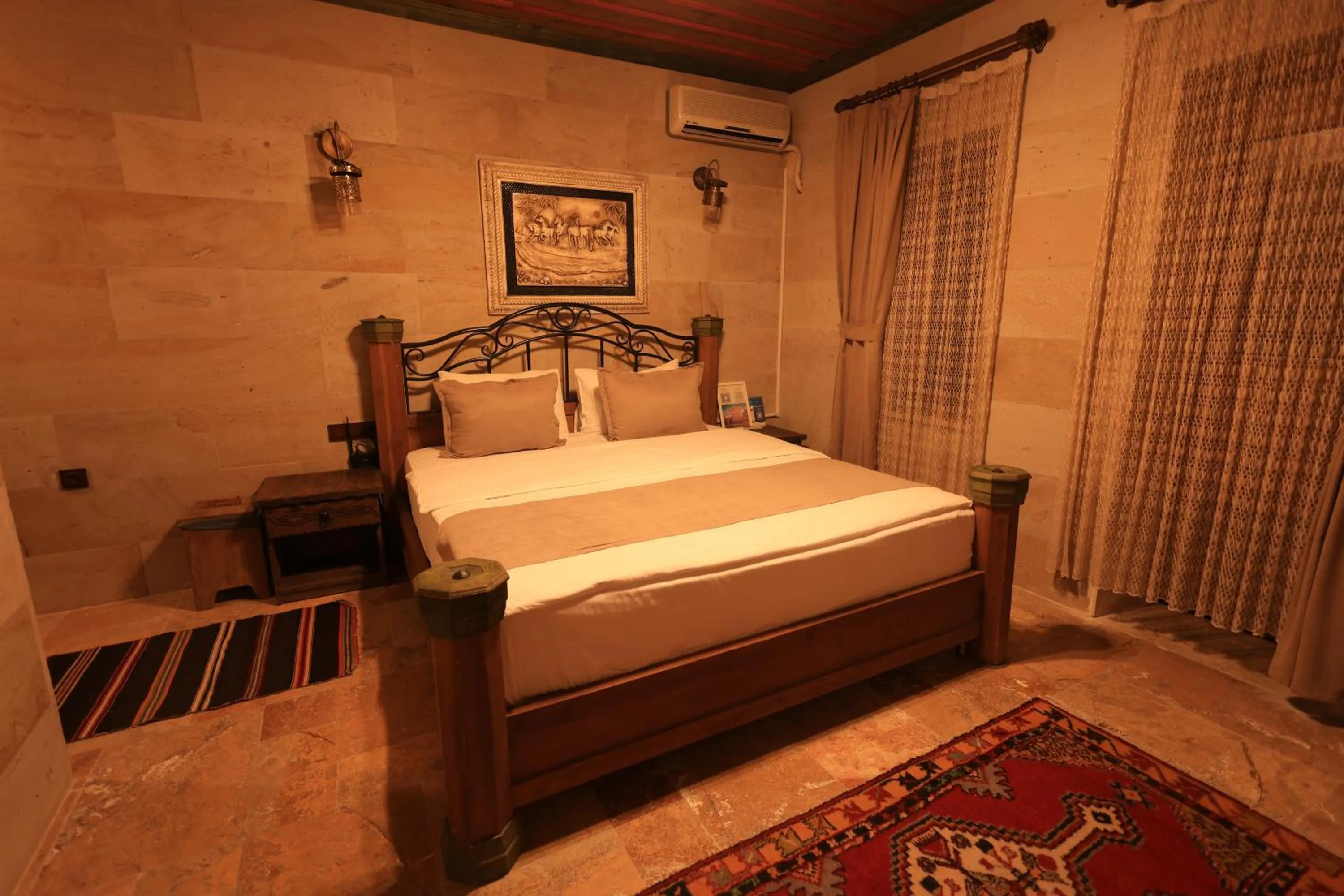 Bed in Katapa Stone House