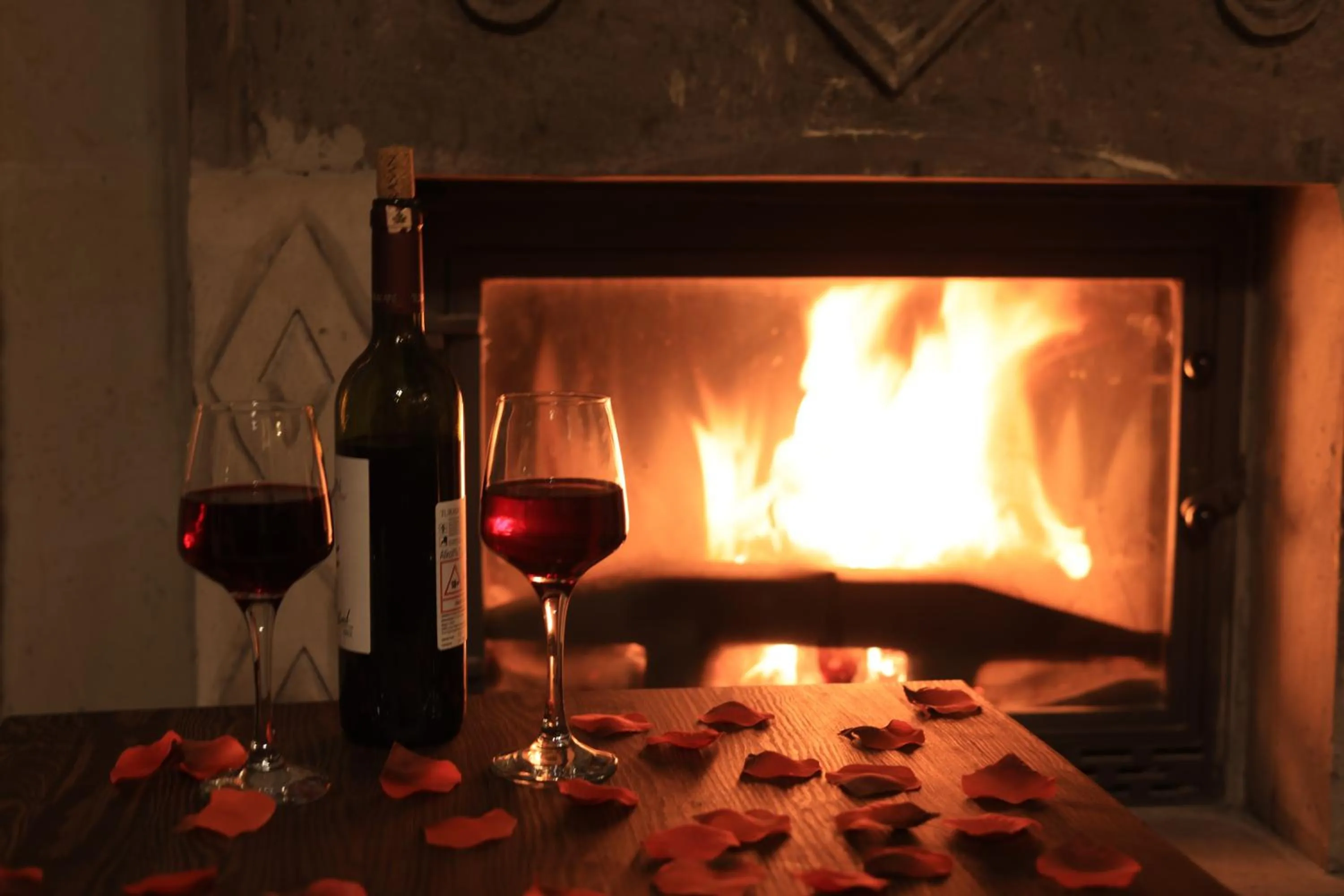 Pool view in Katapa Stone House