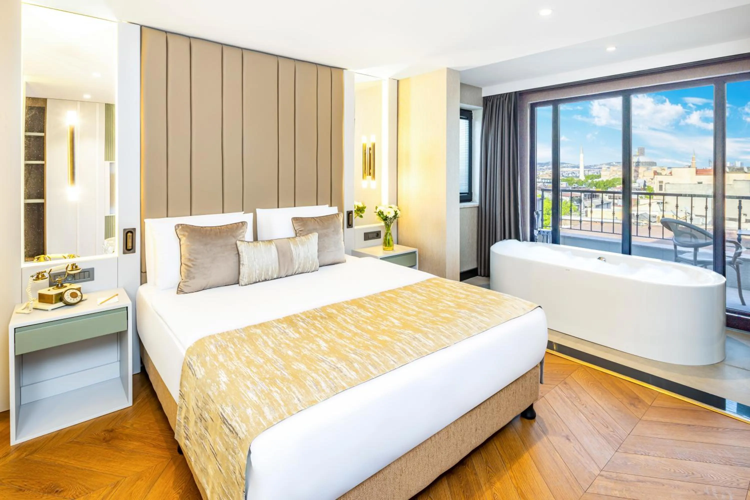 Bed in Rast Hotel Sultanahmet