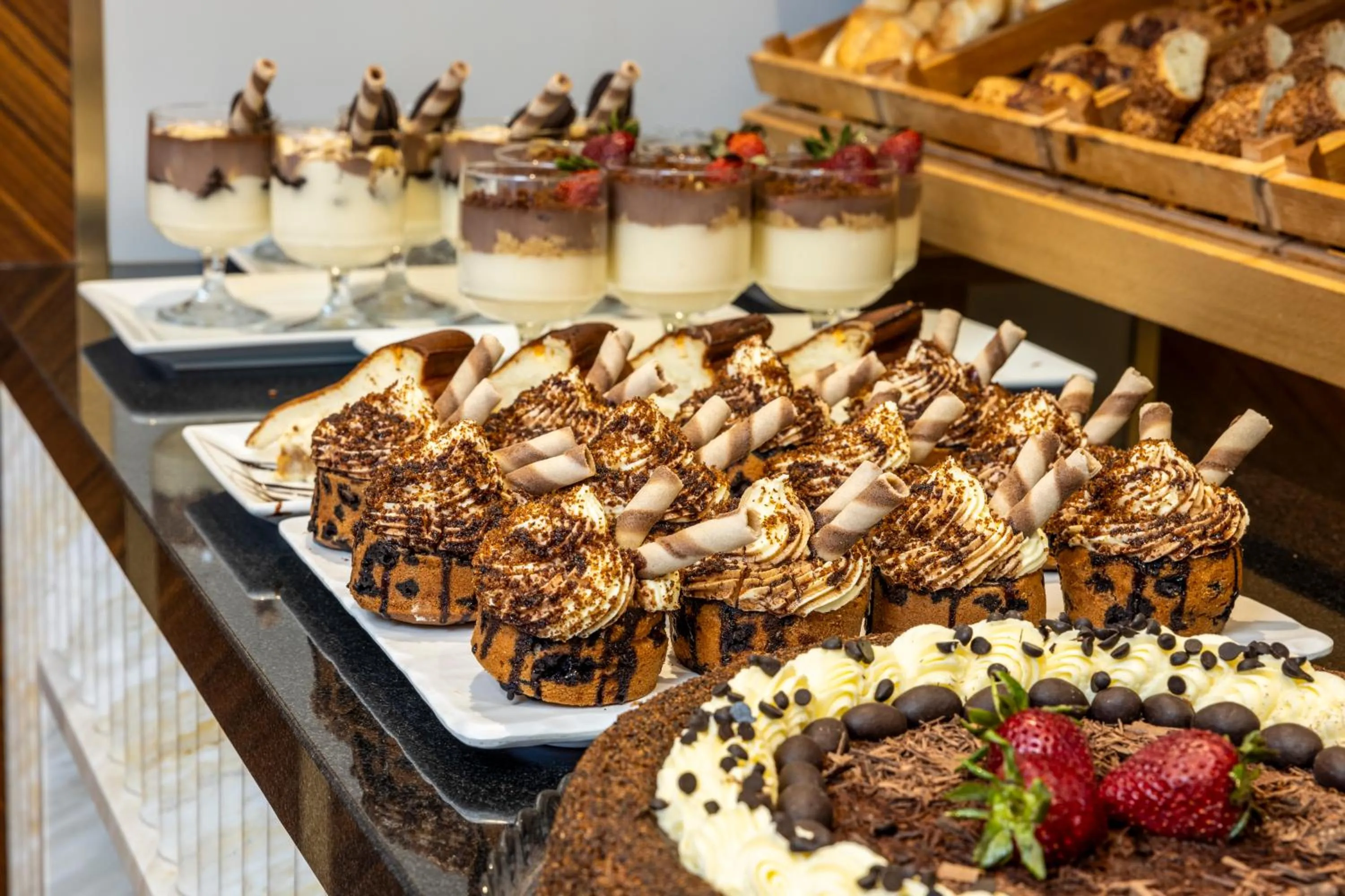 Buffet breakfast in Rast Hotel Sultanahmet