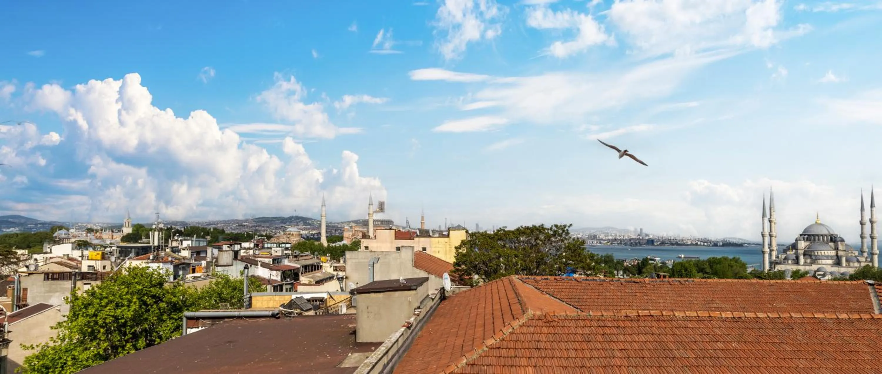 City view in Rast Hotel Sultanahmet