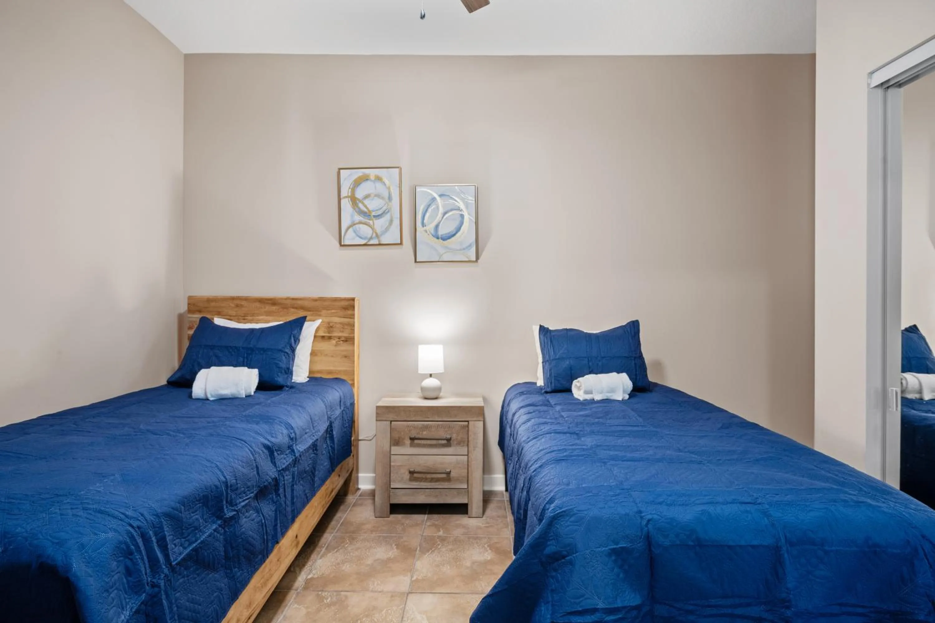 Bedroom, Bed in The Ringling Beach House