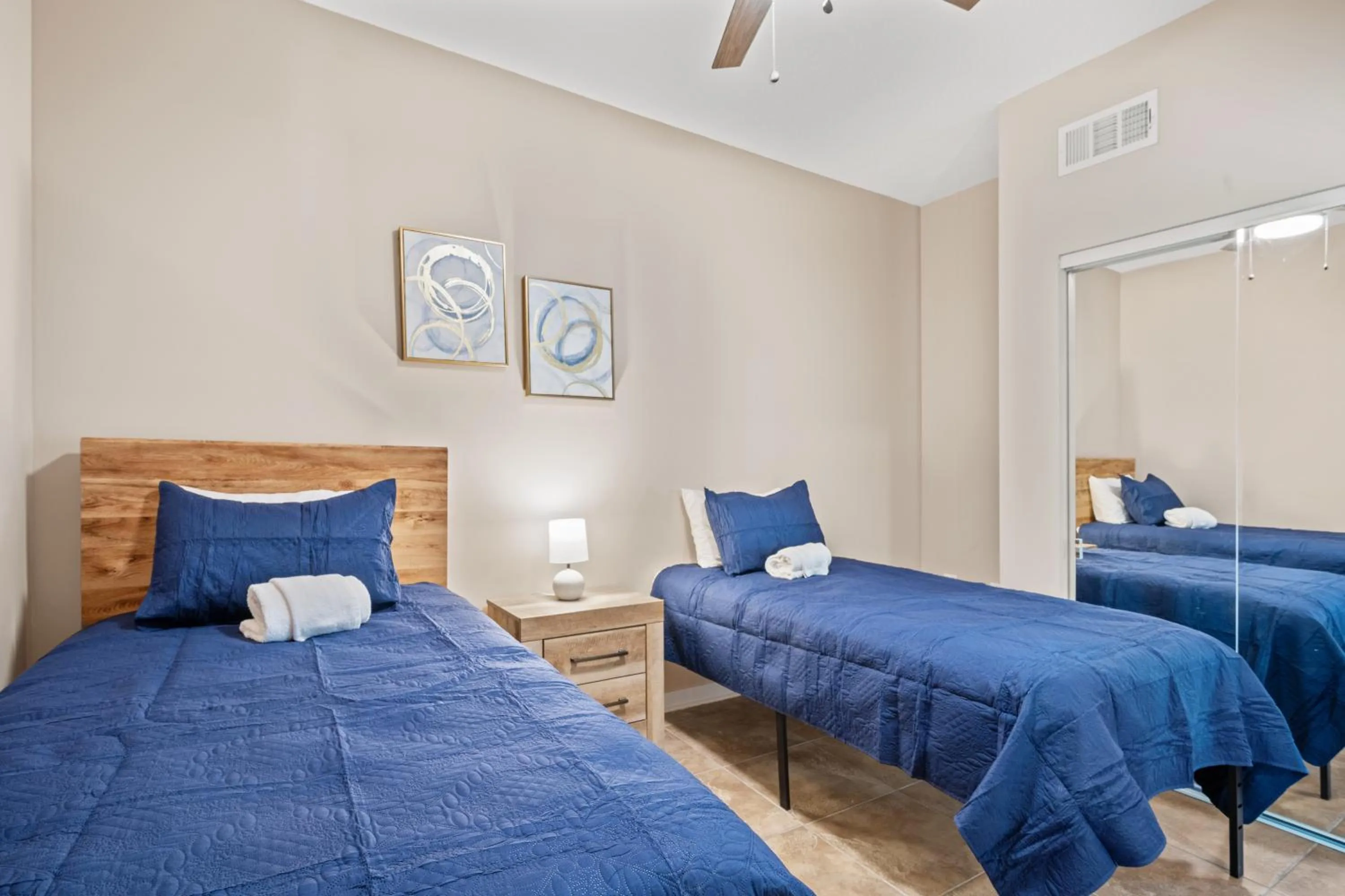 Bedroom, Bed in The Ringling Beach House