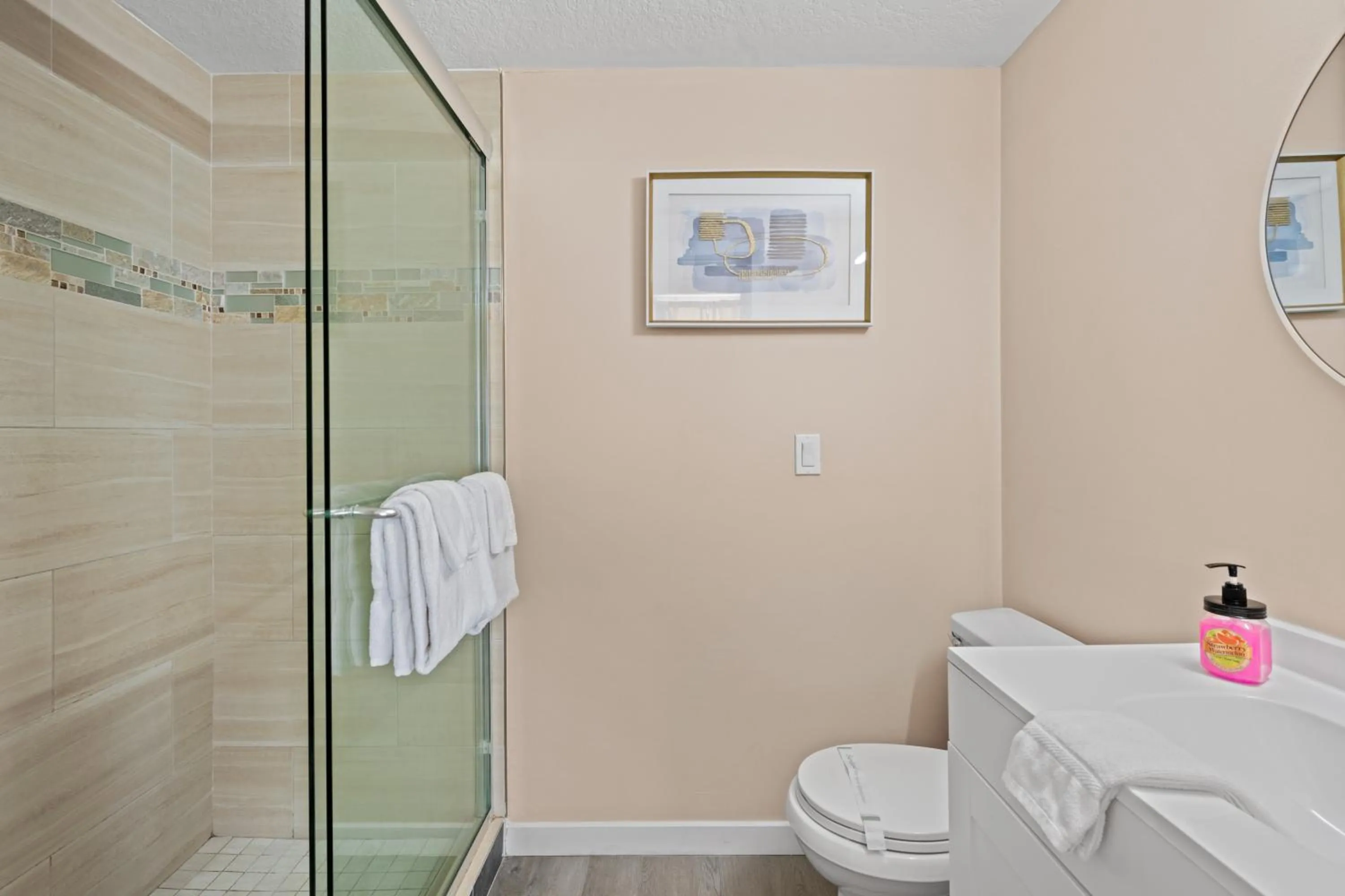 Bathroom in The Ringling Beach House