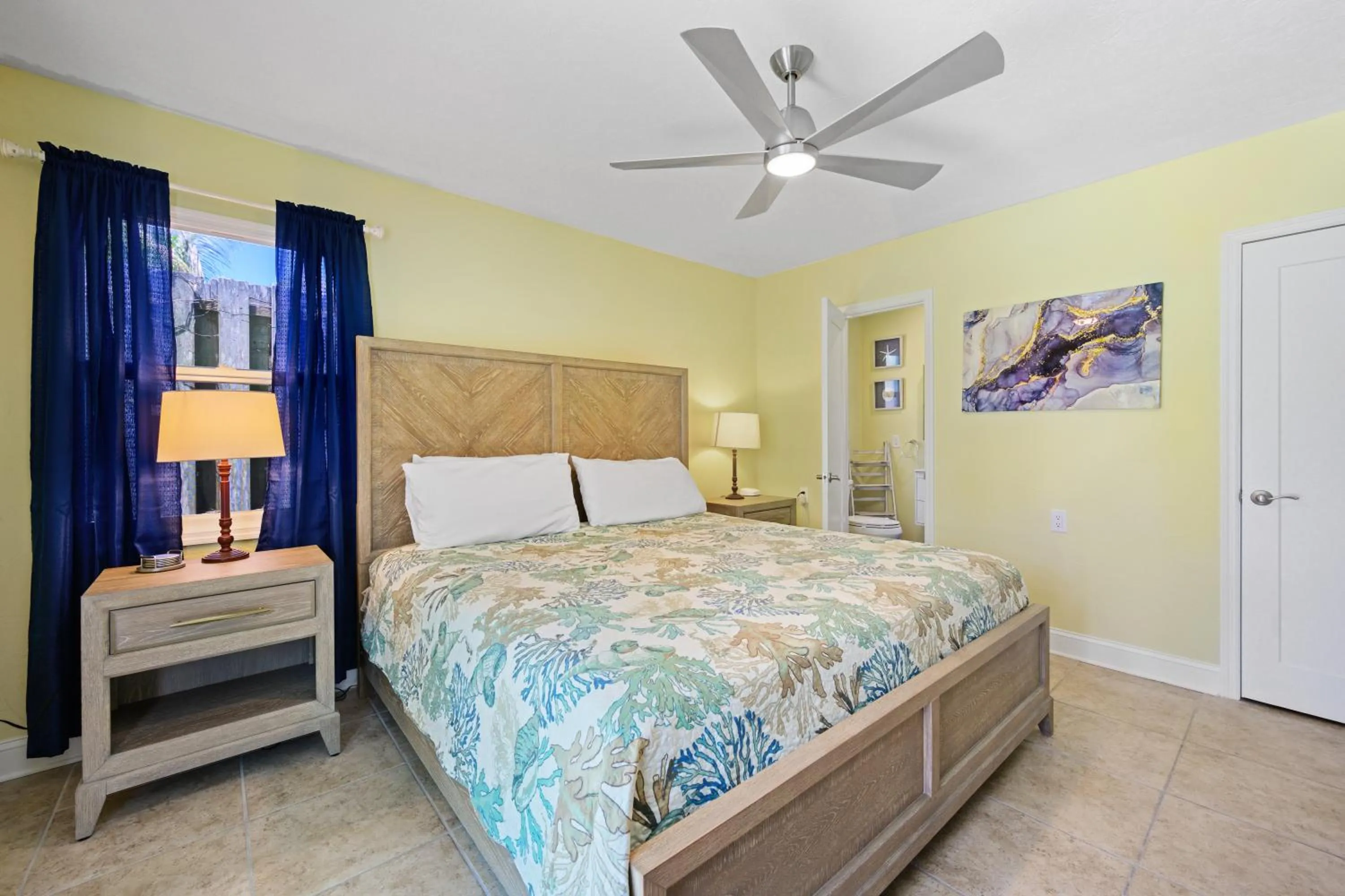 Bedroom, Bed in The Ringling Beach House