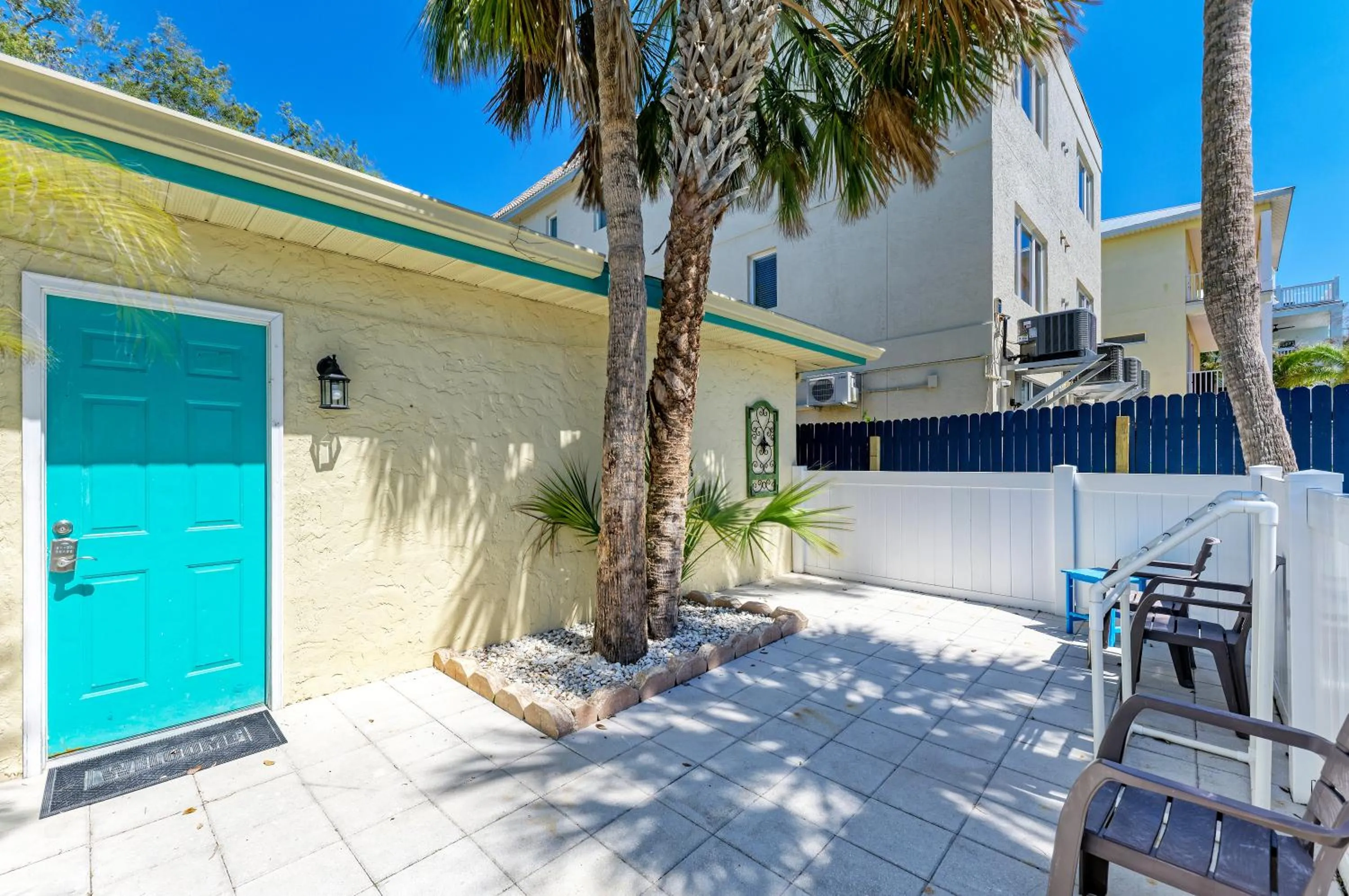 Patio in The Ringling Beach House