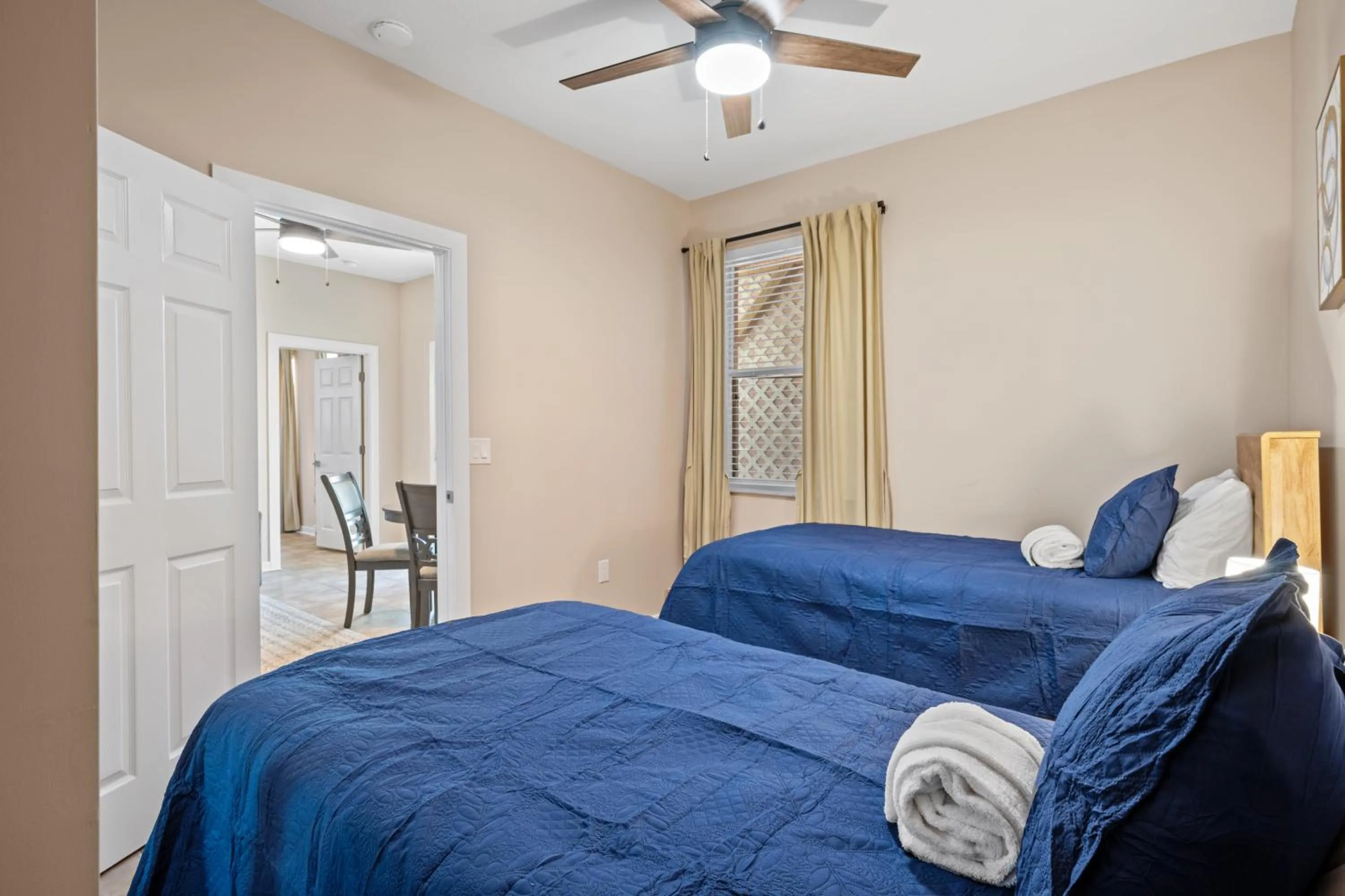 Bedroom, Bed in The Ringling Beach House