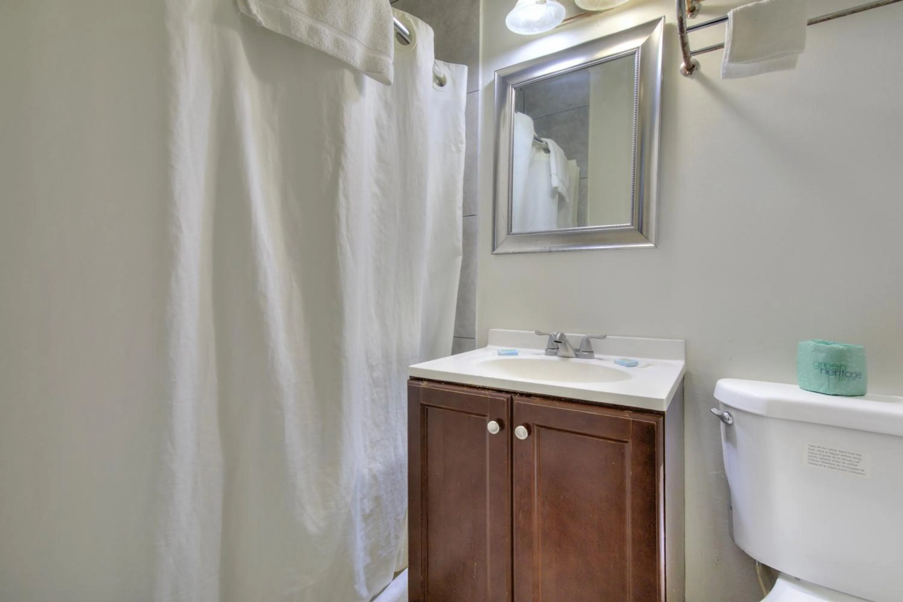 Bathroom in OYO Palm Leaf Motel
