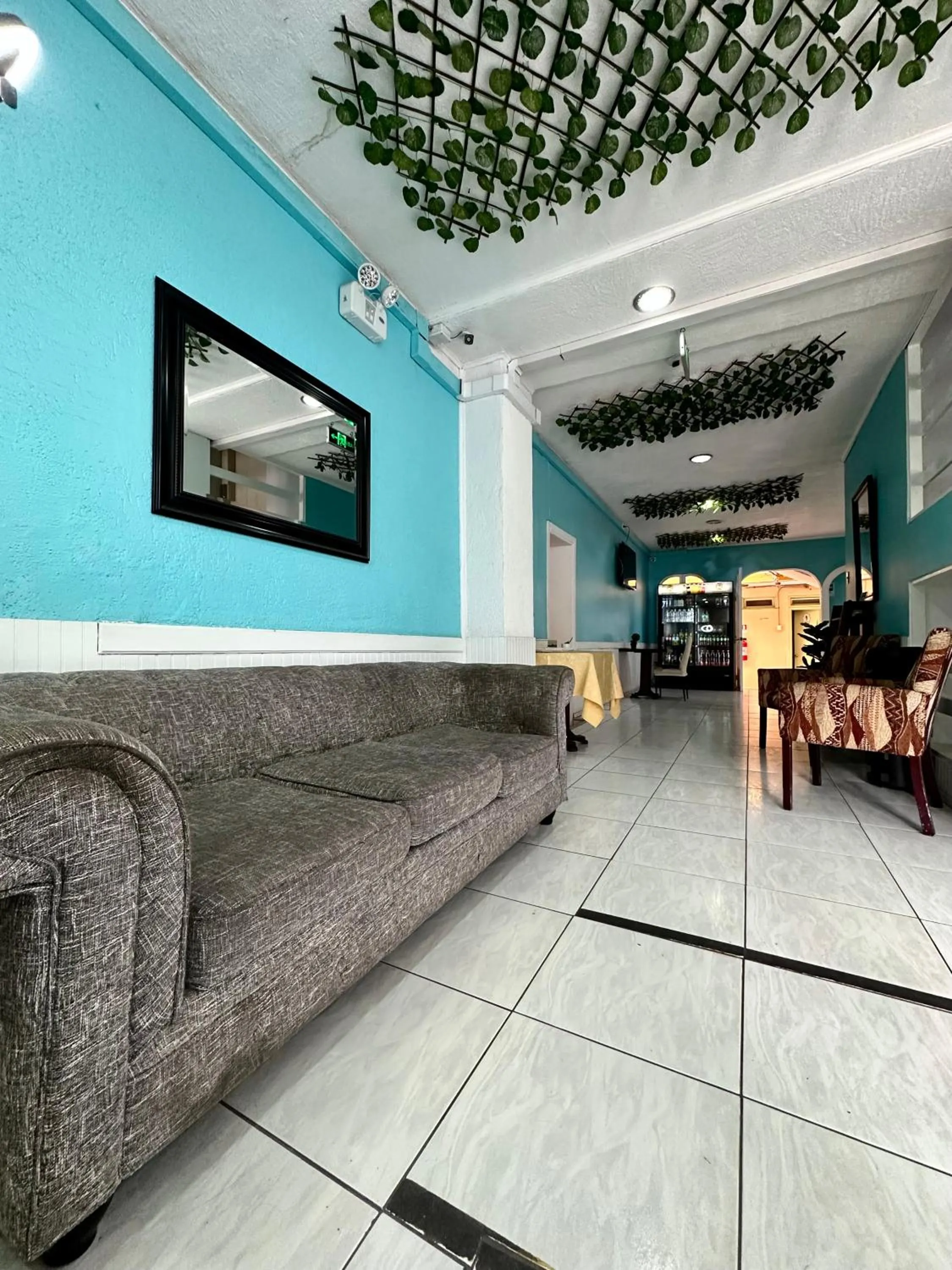 Living room in Hotel Plaza Colon