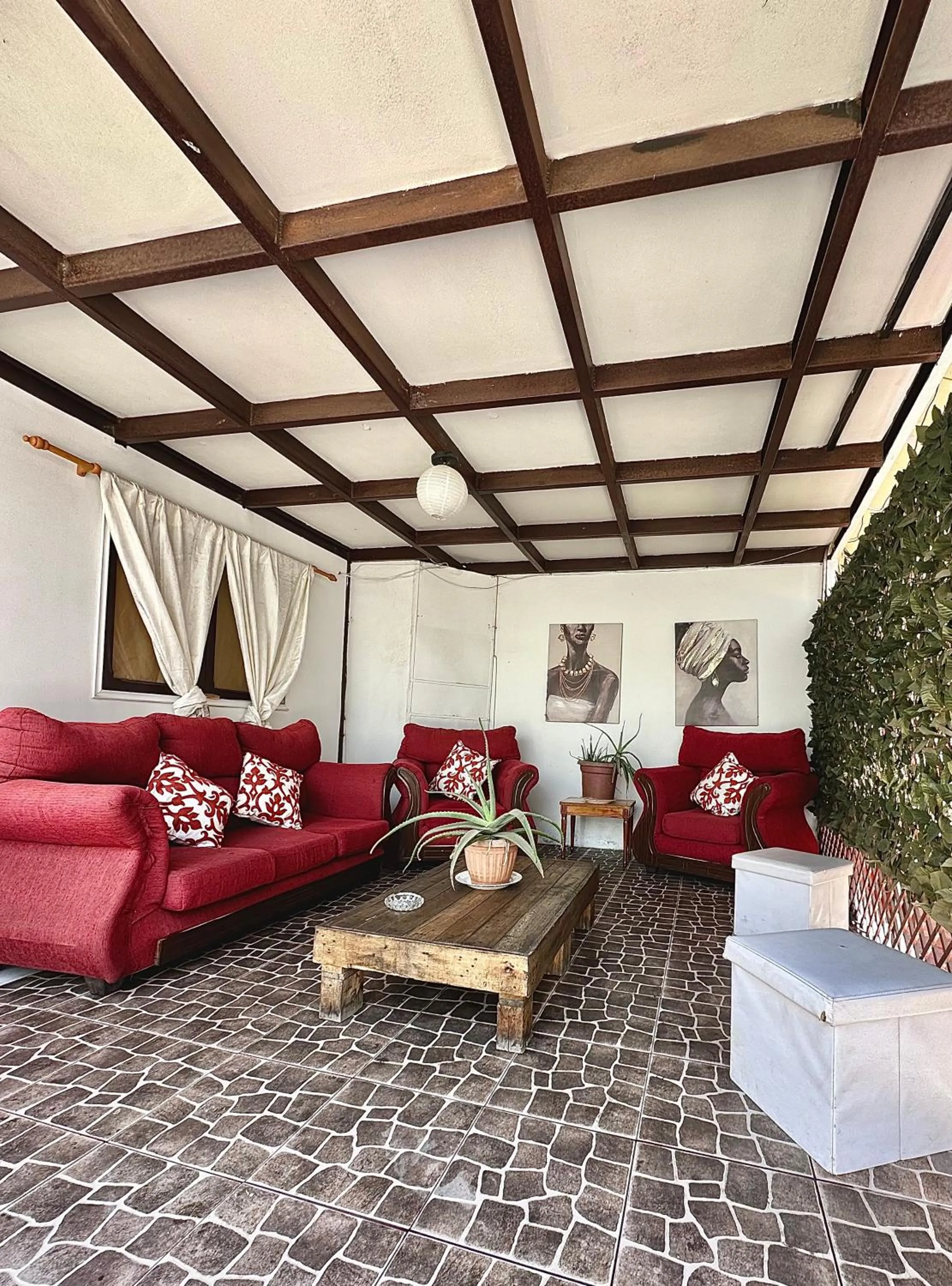 Patio in Hotel Plaza Colon