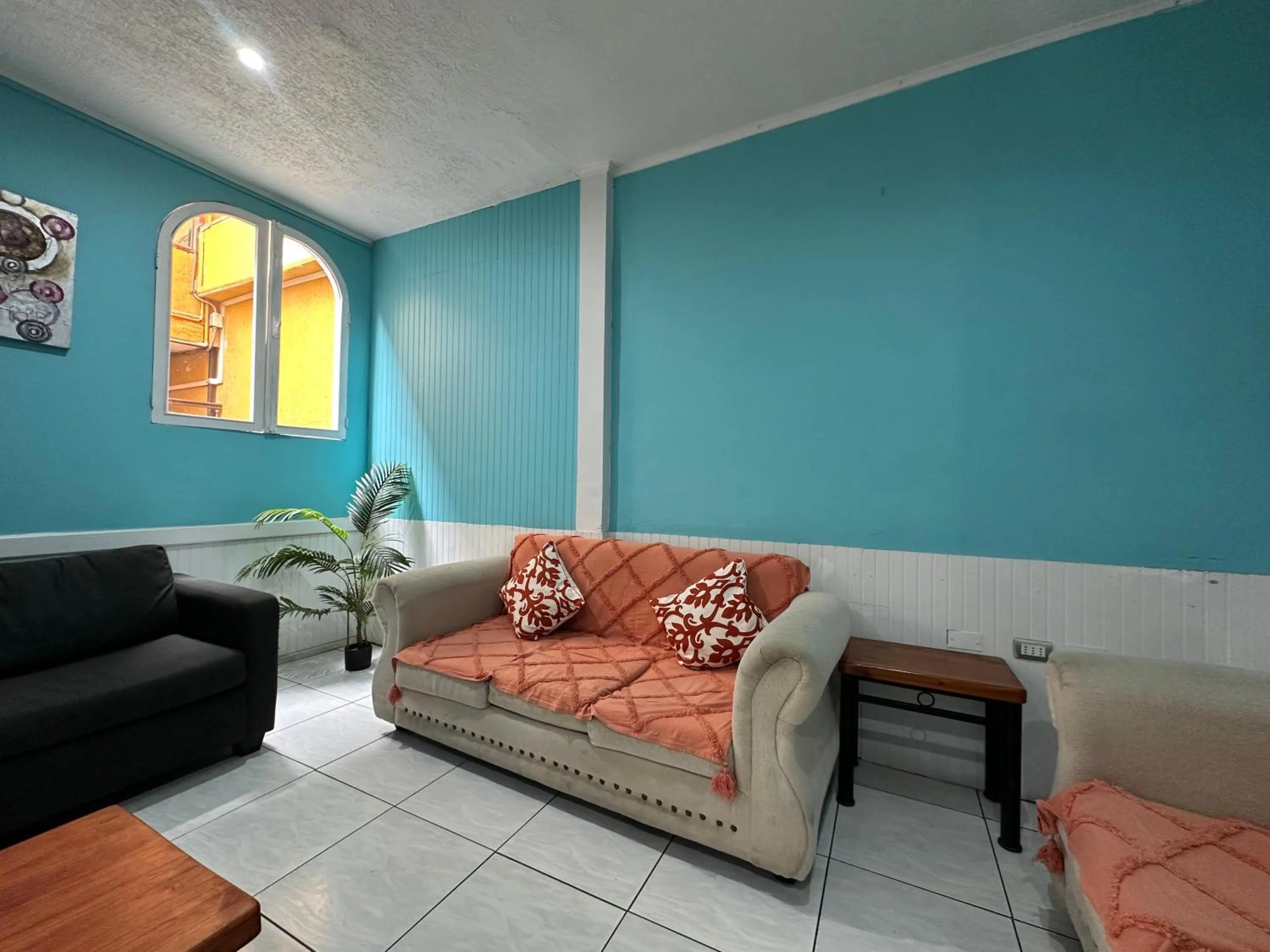 Living room in Hotel Plaza Colon