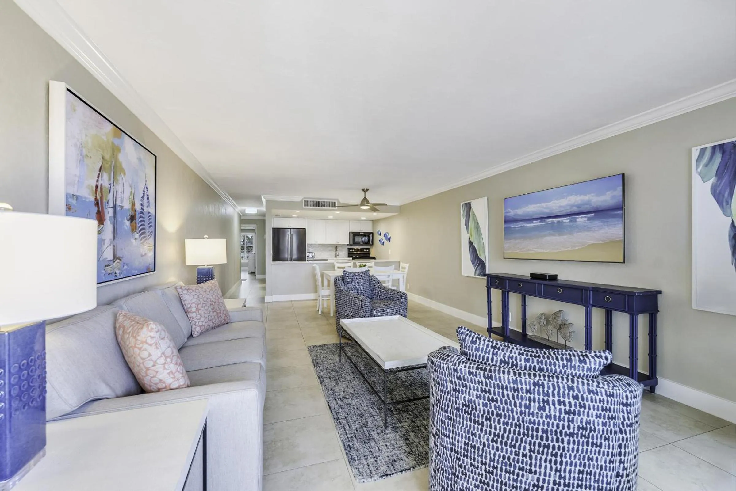 Living room in South Seas