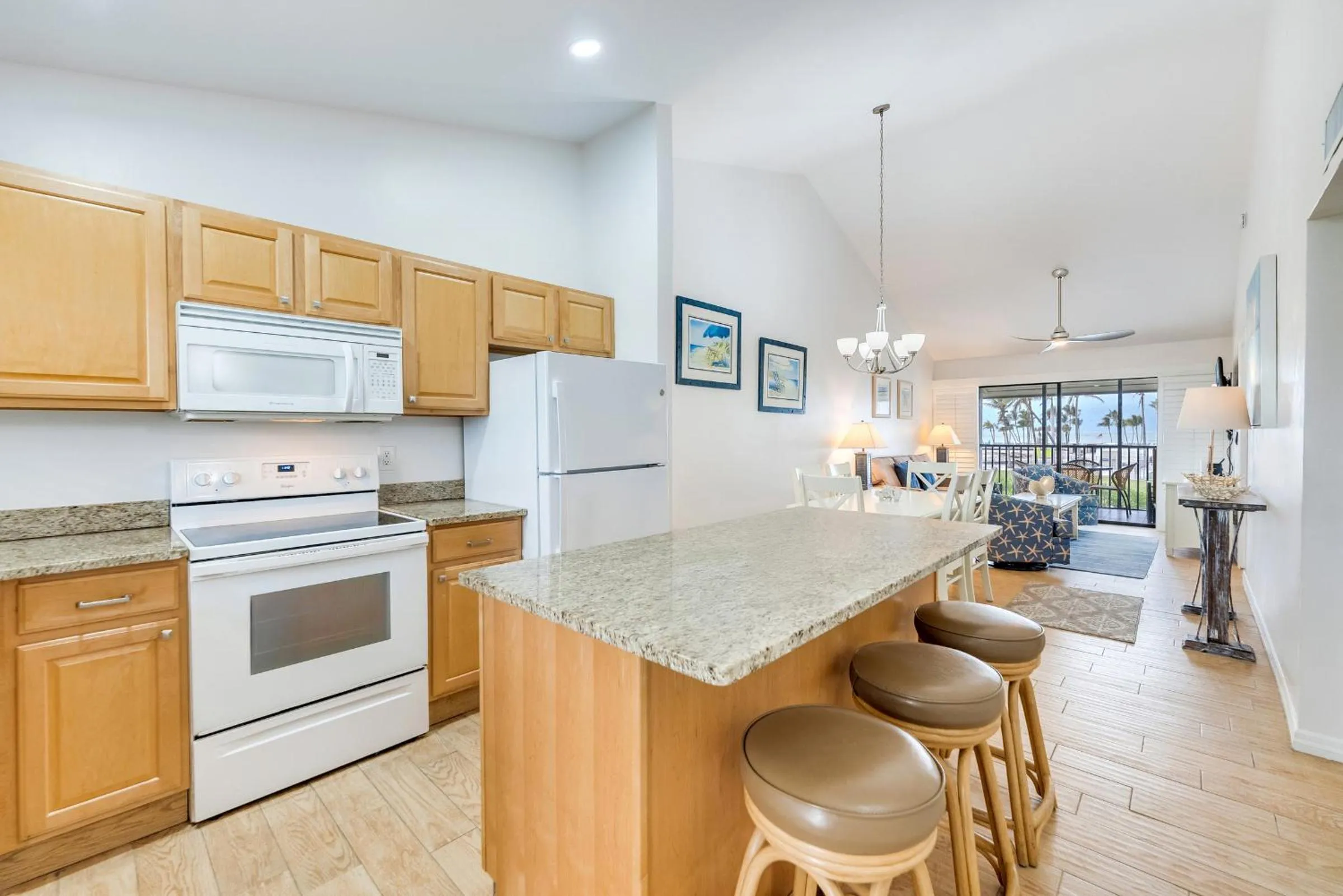 Kitchen or kitchenette in South Seas