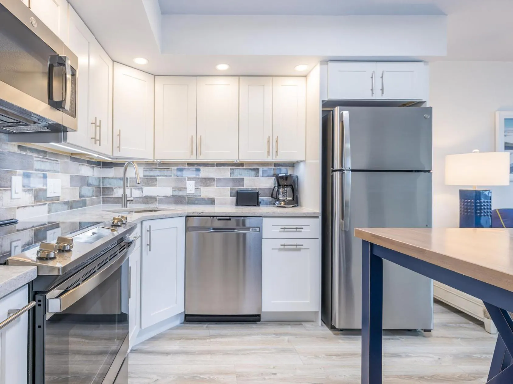 Kitchen or kitchenette in South Seas