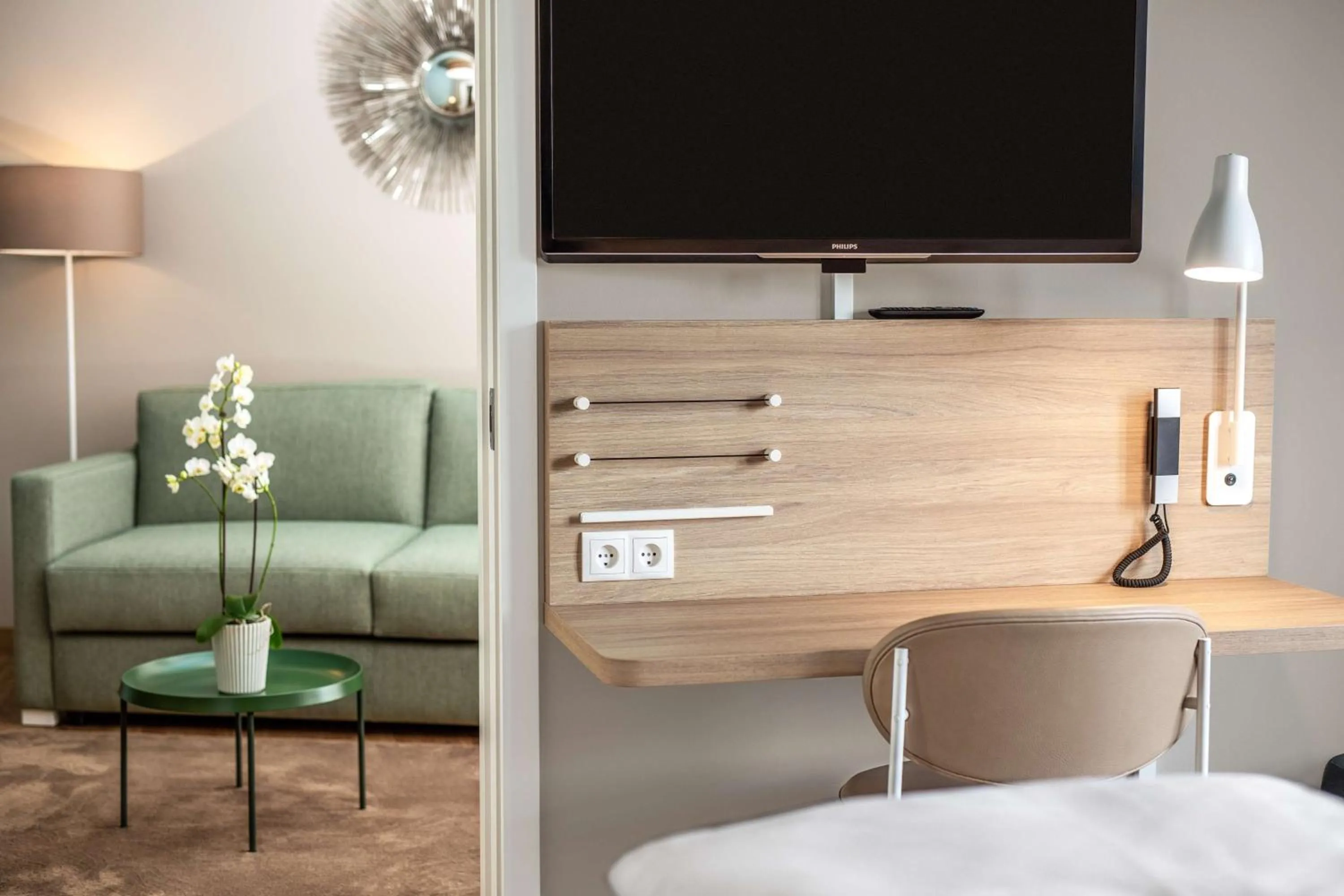 Bedroom in Scandic Roskilde Park